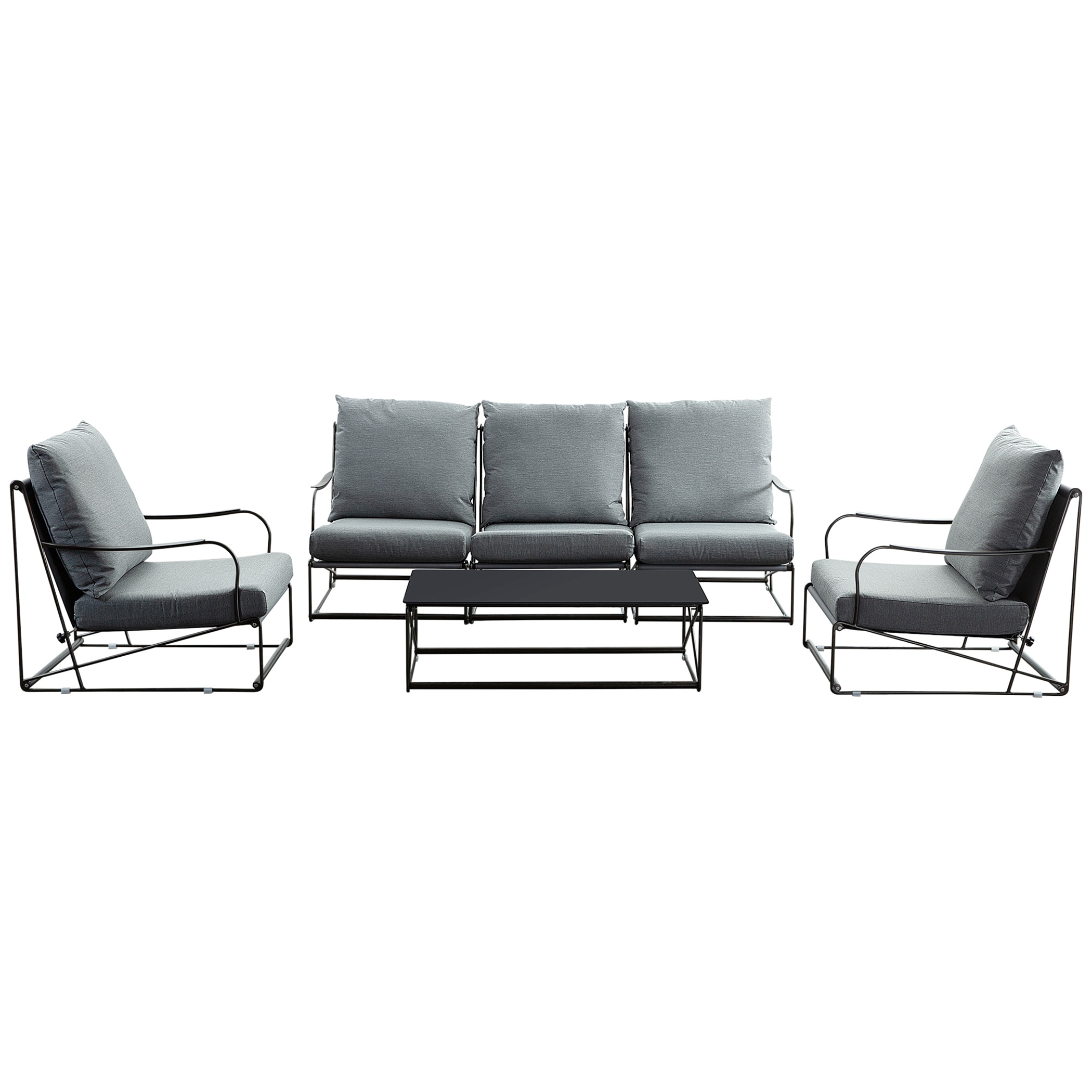 FOREST HOME FT-ZJ118BKBL Patio-Conversation-Sets - View #2