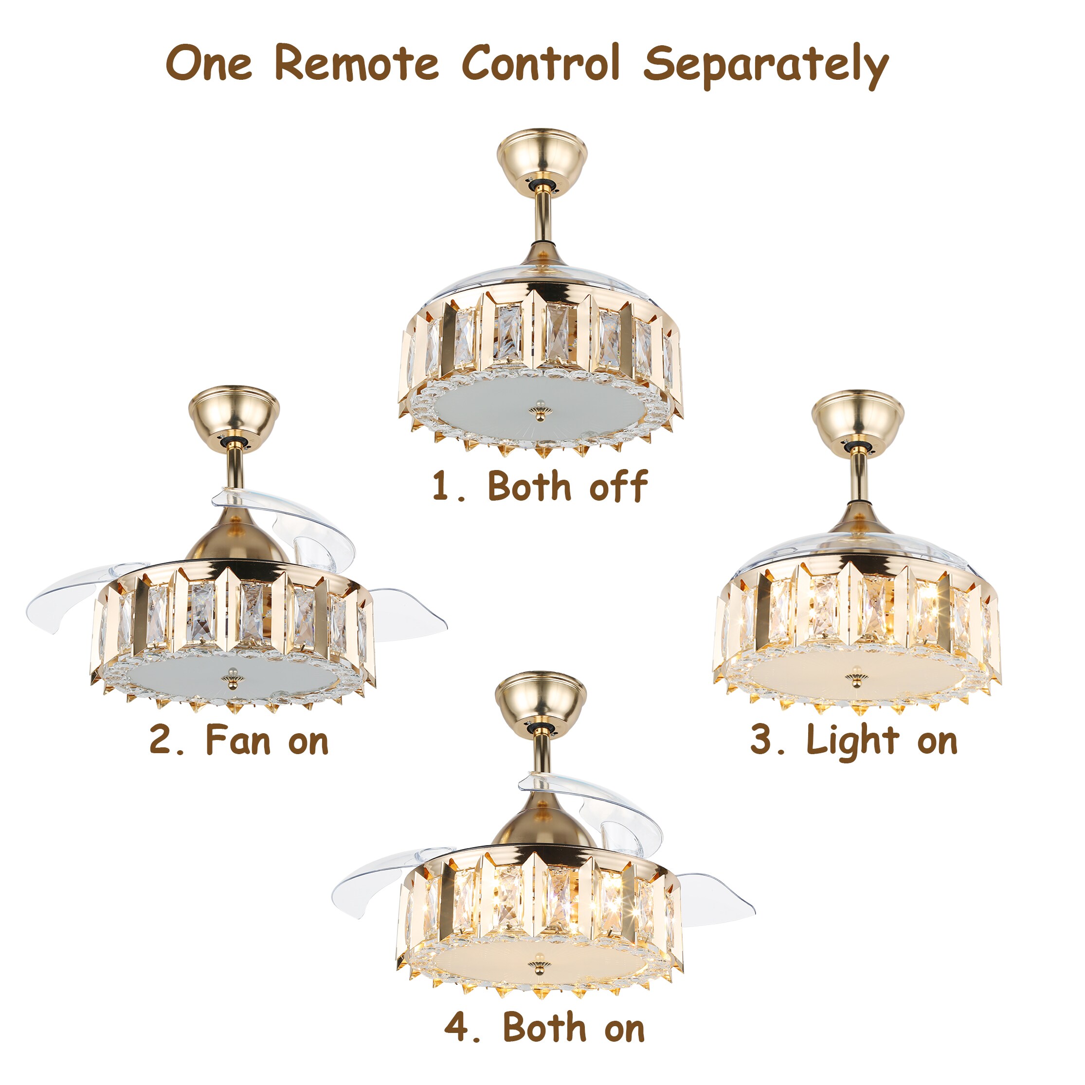 Bella Depot BD3656-G Ceiling-Fans - View #8