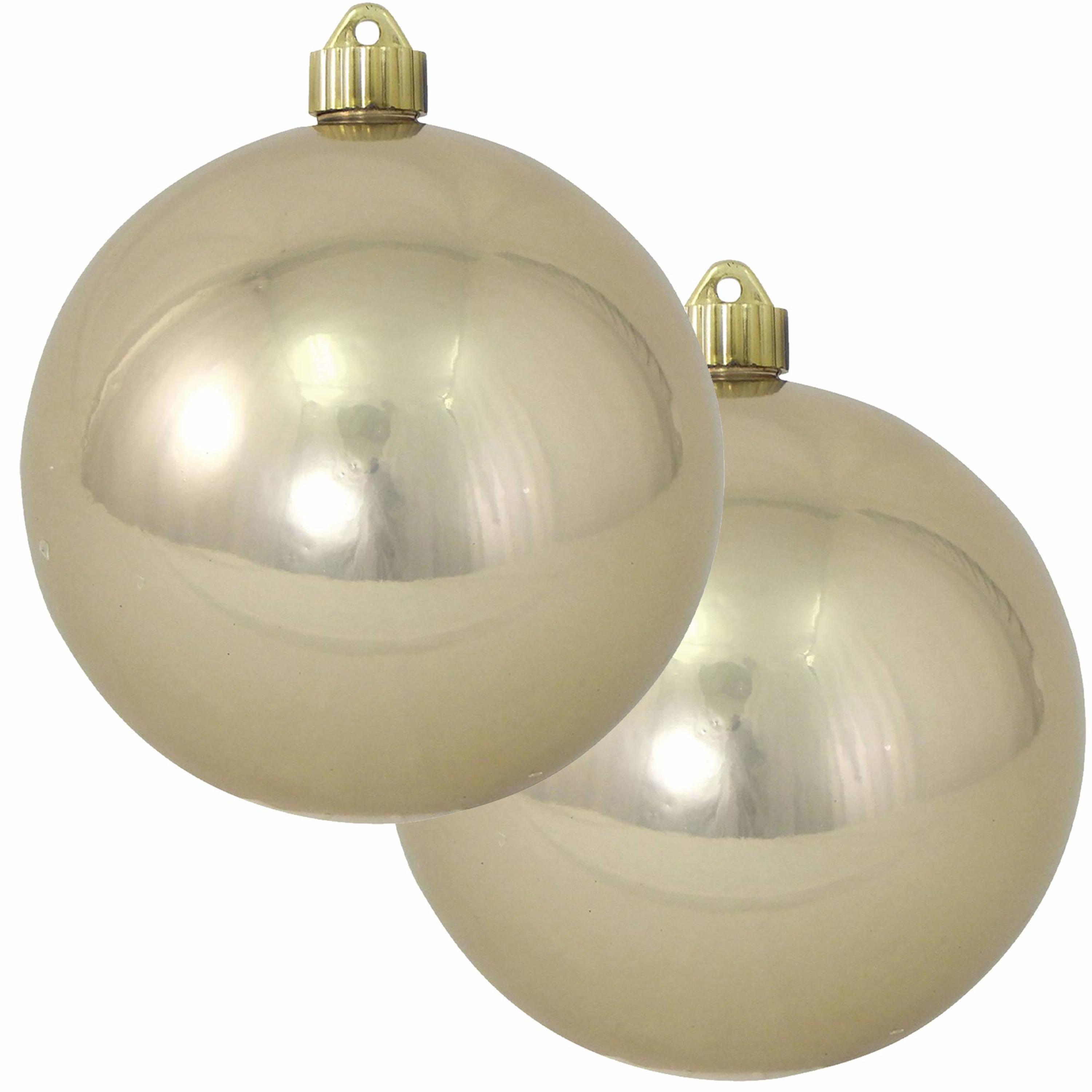 Krebs KBX04780 2 -Pack Gold Standard Indoor Ornament set Shatterproof