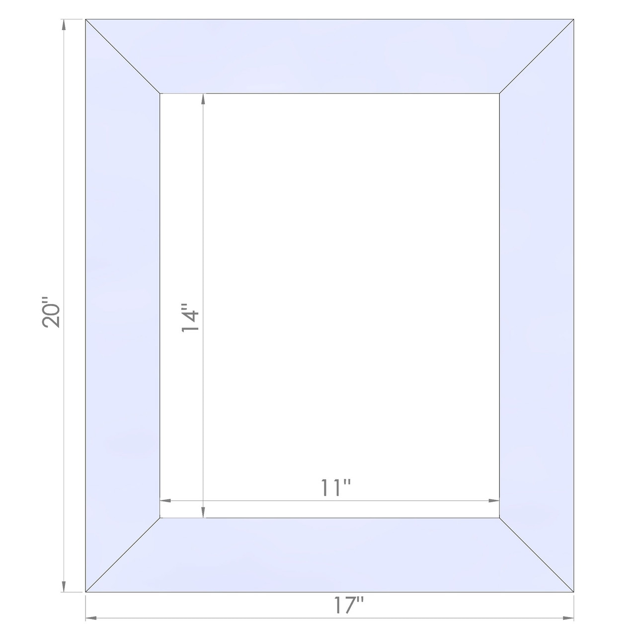 TRINITY 11X14MIR-WW Decor-Mirrors - View #3