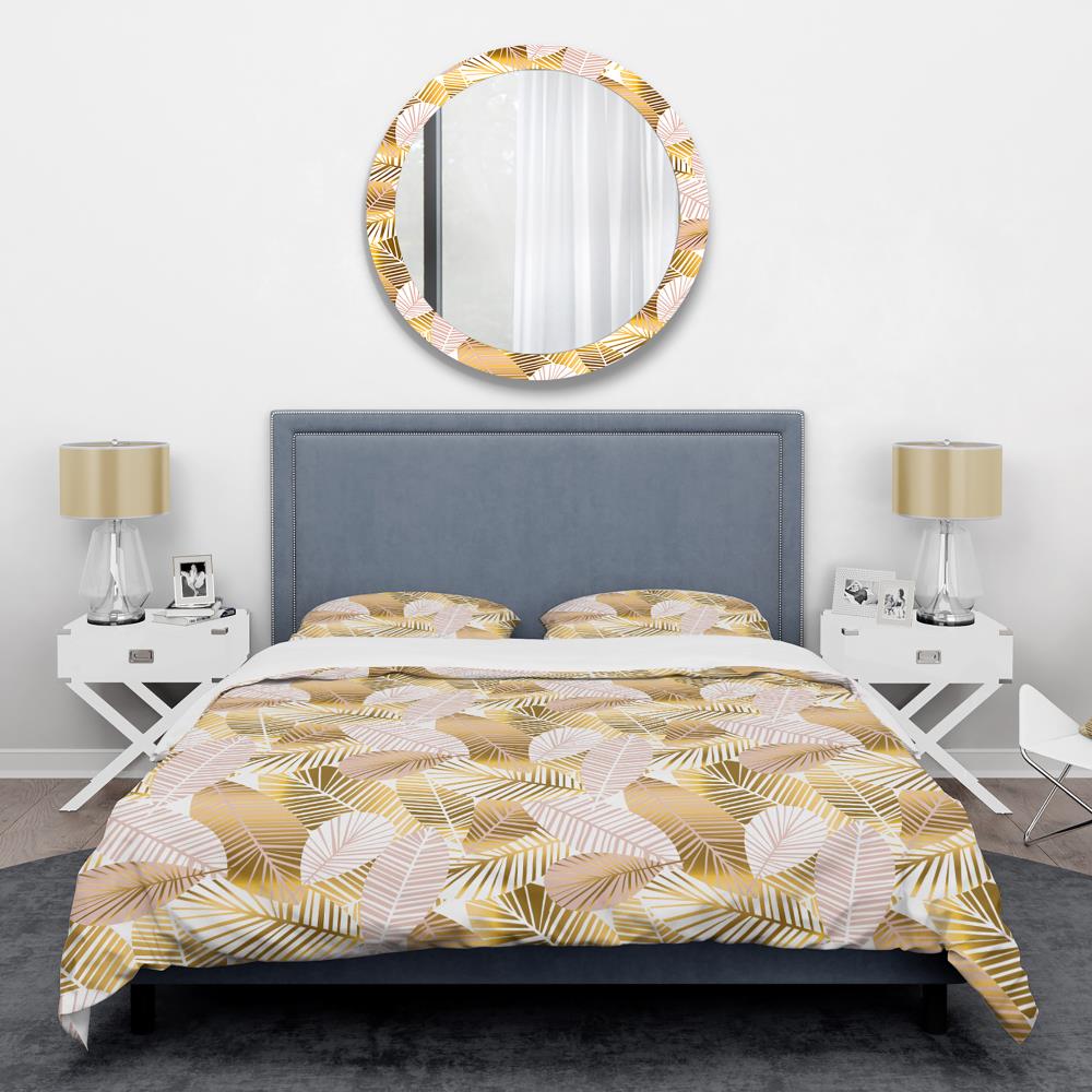 King Multicolor Abstract Microfiber Duvet Cover Set