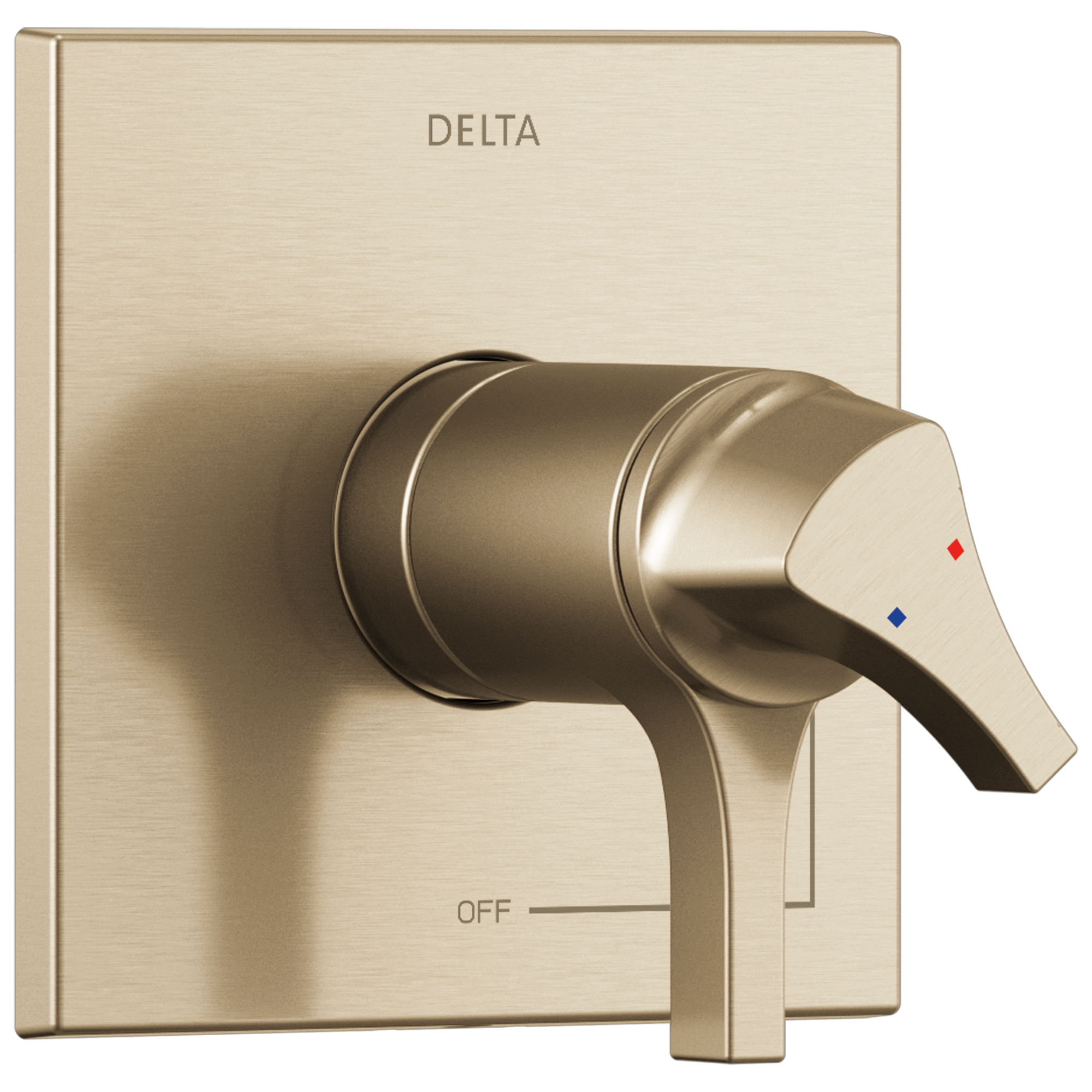 Delta T17T074-CZ Zura Champagne Bronze 3.5-Inches Universal Bathtub/Shower Trim ring 0.5-Inches -ID