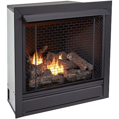 Vent Free Dual Gas Fireplace Insert, Gas Insert Fireplace Btu