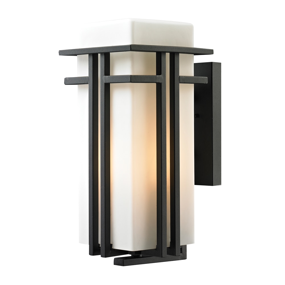 Westmore by ELK Lighting OD178054 STICKLEY 1LT BLK OUTDR SCONCE