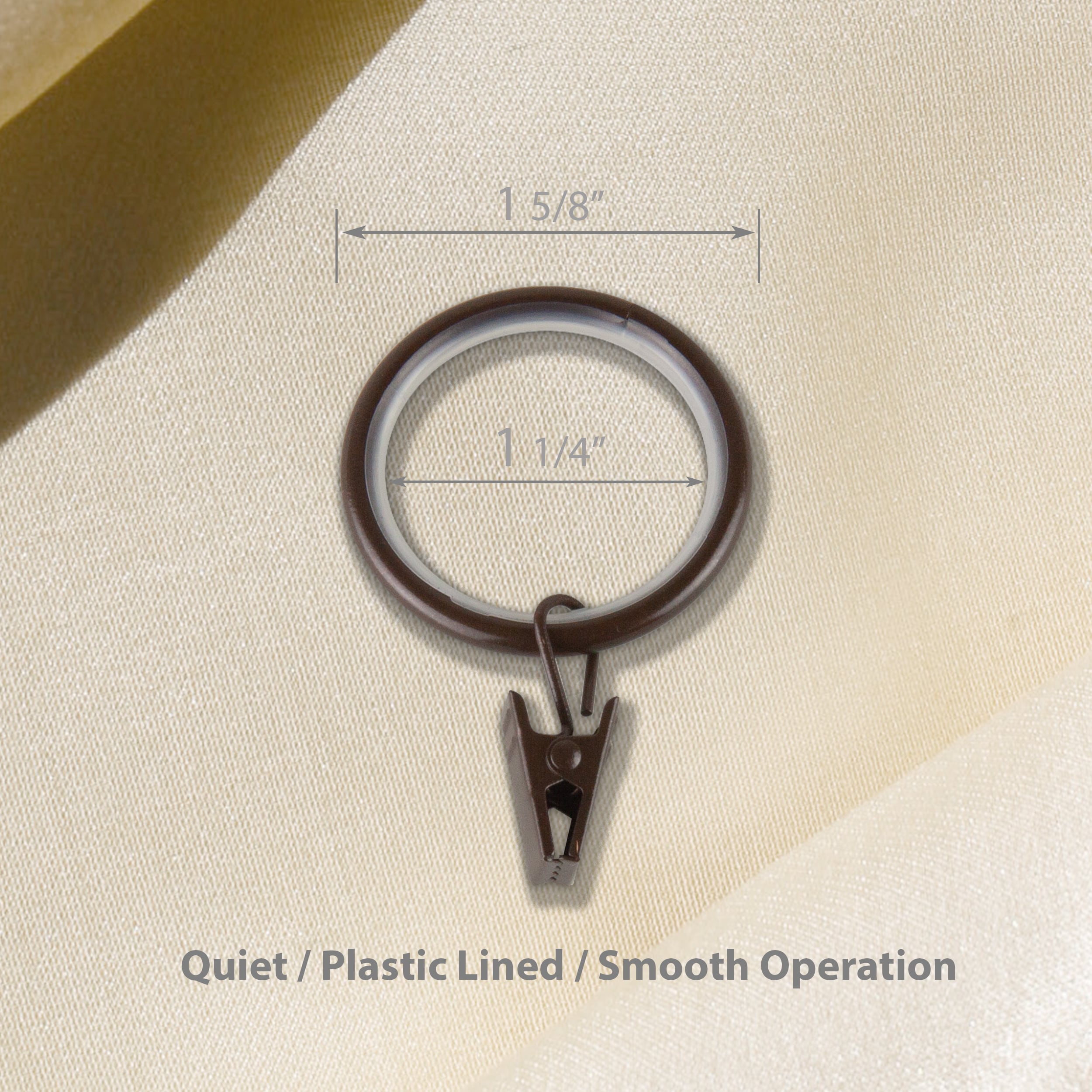 Hart & Harlow L-DR37-07 Curtain-Rings - View #2