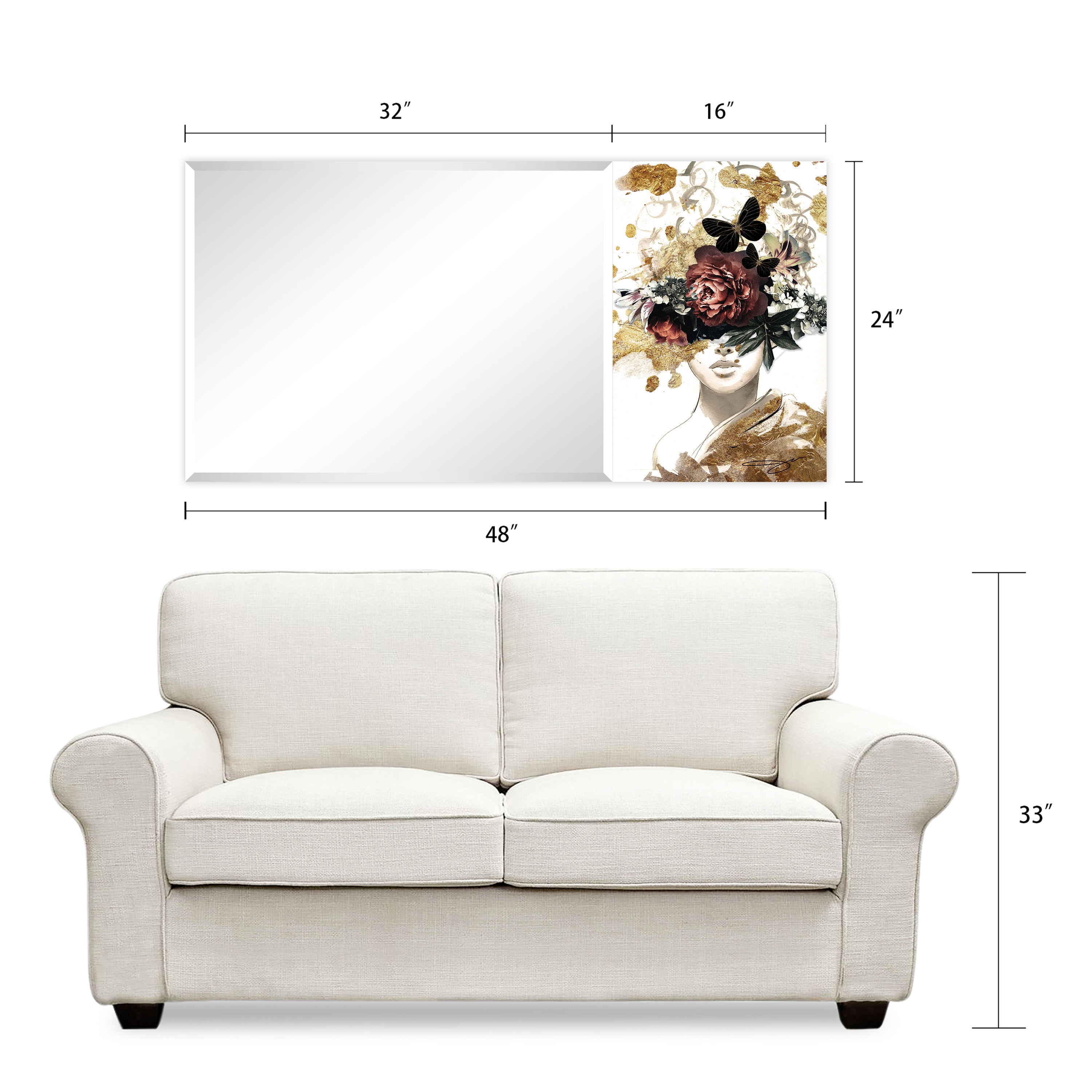 Empire Art Direct TAM-JP1126-2448R Decor-Mirrors - View #9