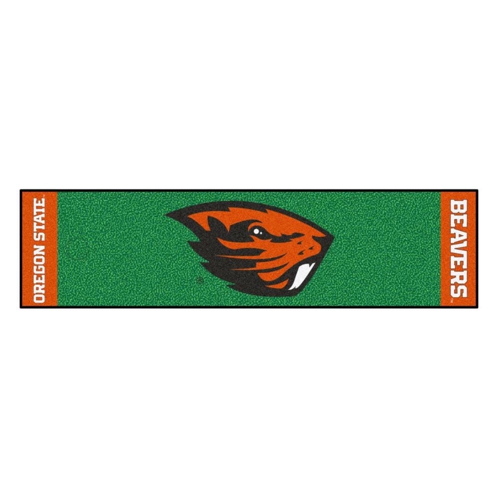 FANMATS 10331 1.5-ft x 6-ft NCAA Putting Green Mat Putting Green