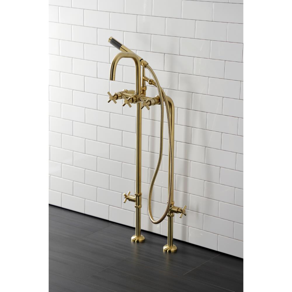 Kingston Brass 5-Piece Concord Brushed Brass Decorative Bathroom