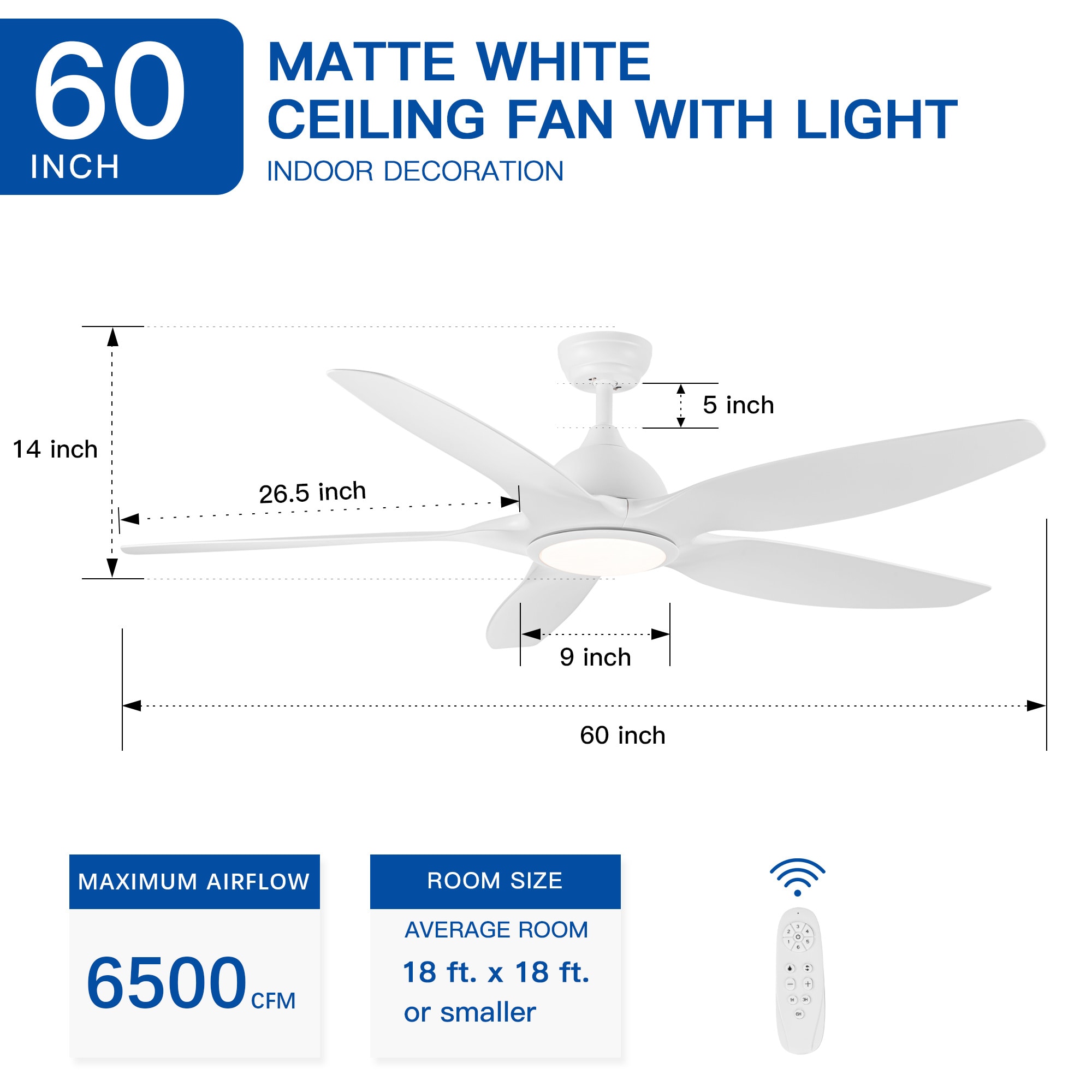 BABOOM BOM-5954ORYU Ceiling-Fans - View #4