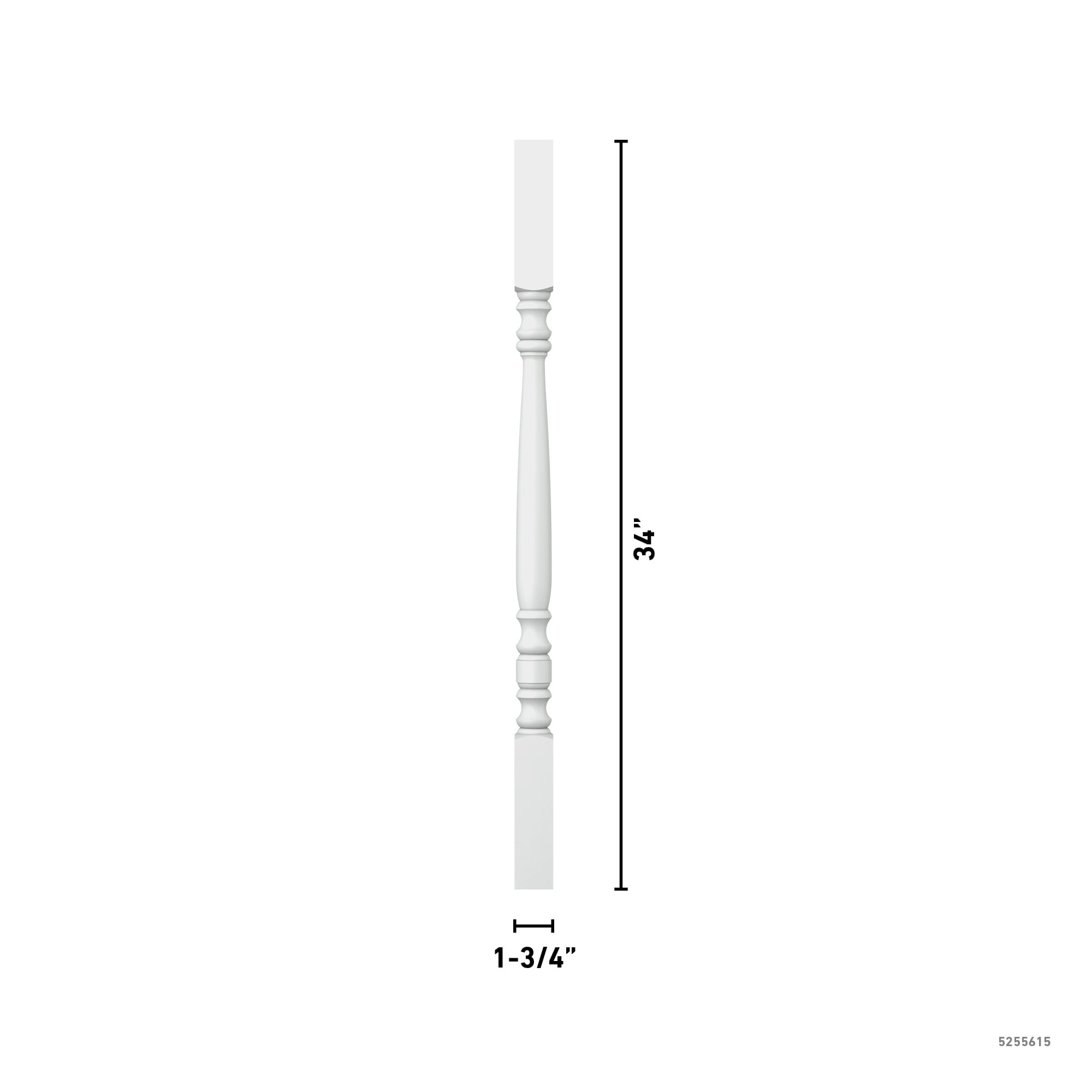 L.J. Smith Stair Systems LJ-5005-PRG 34 Interior-Stairpart-Balusters - View #4