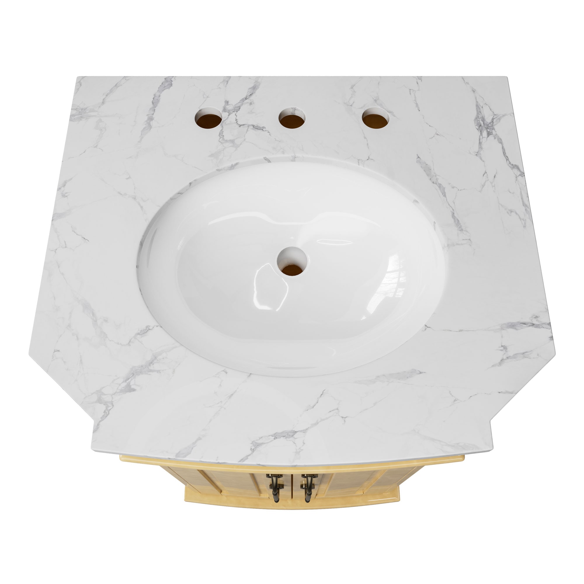 VOUA LWS-10X10-LK-BE+BASE Bath-Vanity-Combo - View #7