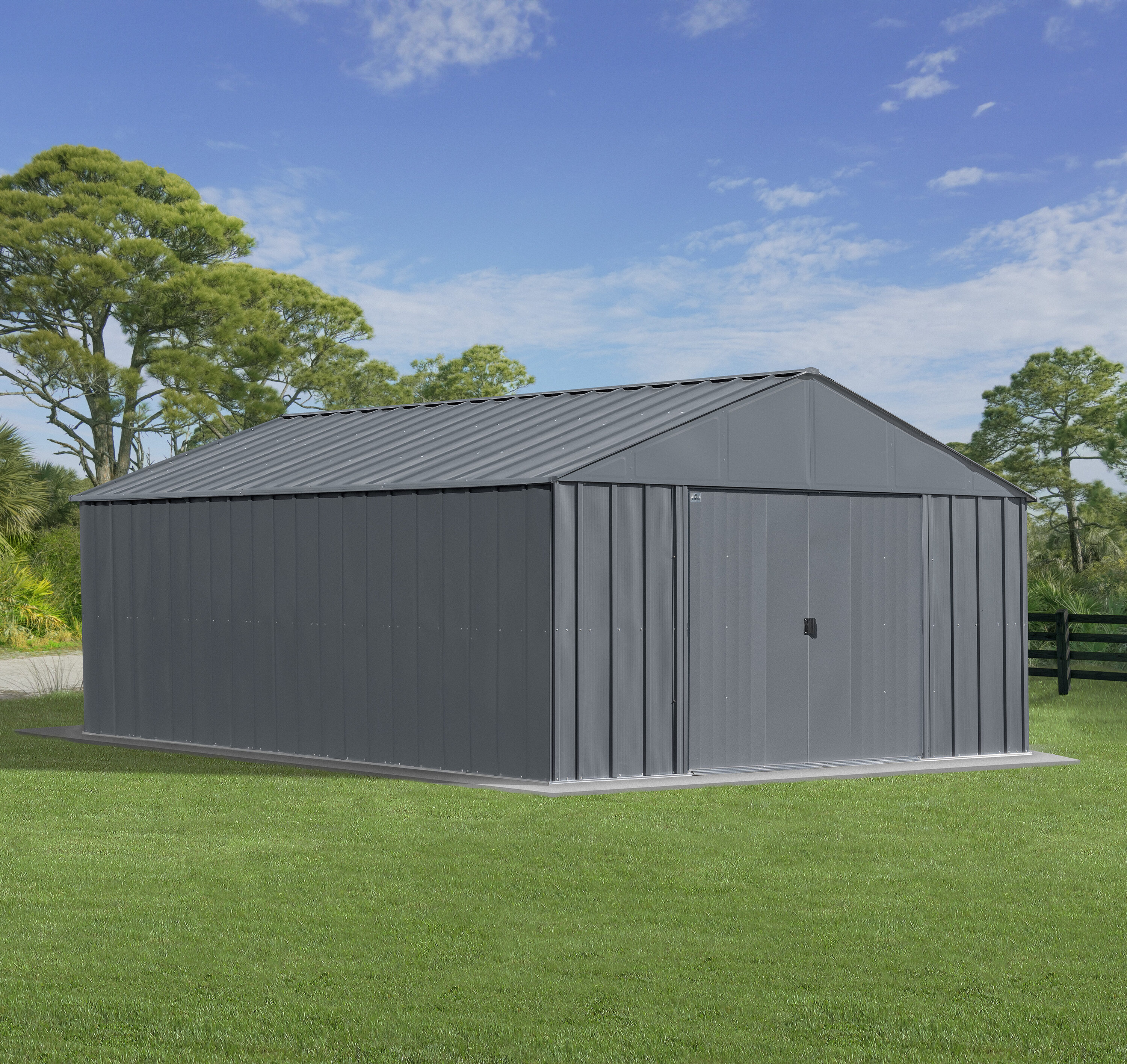 Arrow CLG1217CC Metal-Storage-Buildings-Sheds - View #11