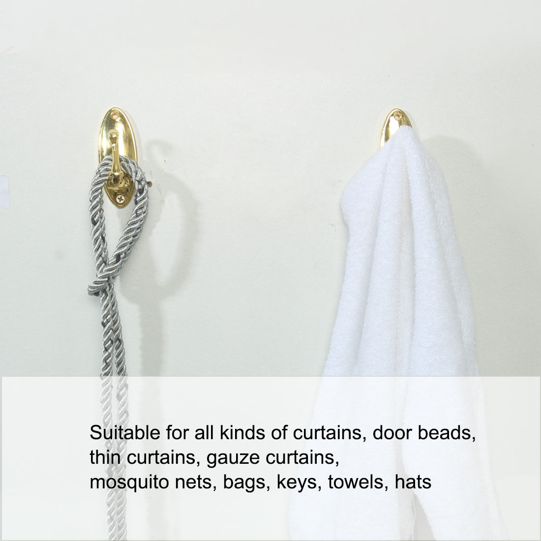 Unique Bargains S25093001UX5435 Curtain-Holdbacks - View #5