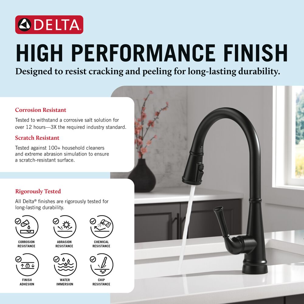 Delta 19814Z-BLSD-DST Kitchen-Faucets - View #3