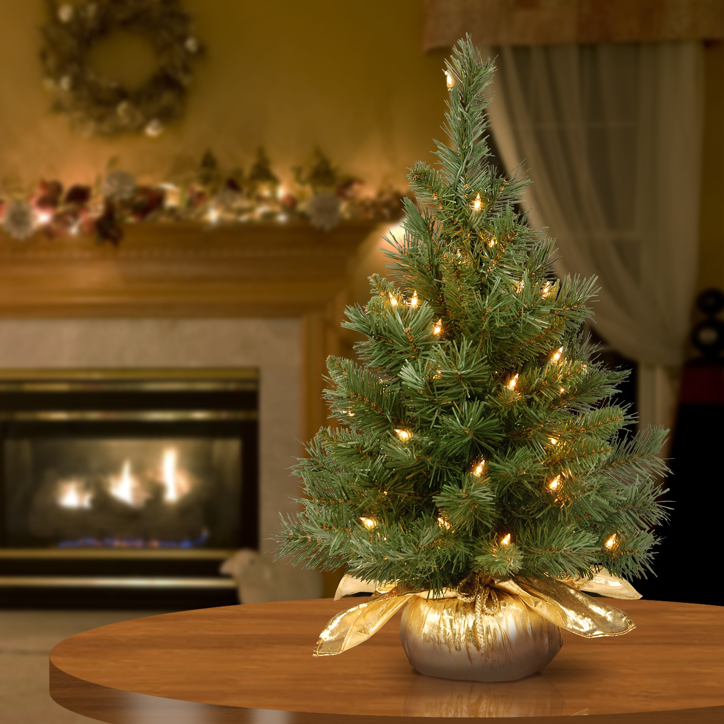 National Tree Company MJ3-24GDLO-1 Artificial-Christmas-Trees - View #6
