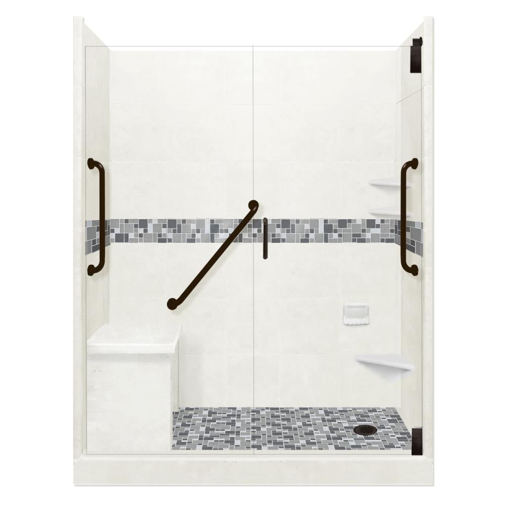 Newport 12 in. x 4 in. x 24 in. Shower Niche in Natural Buff