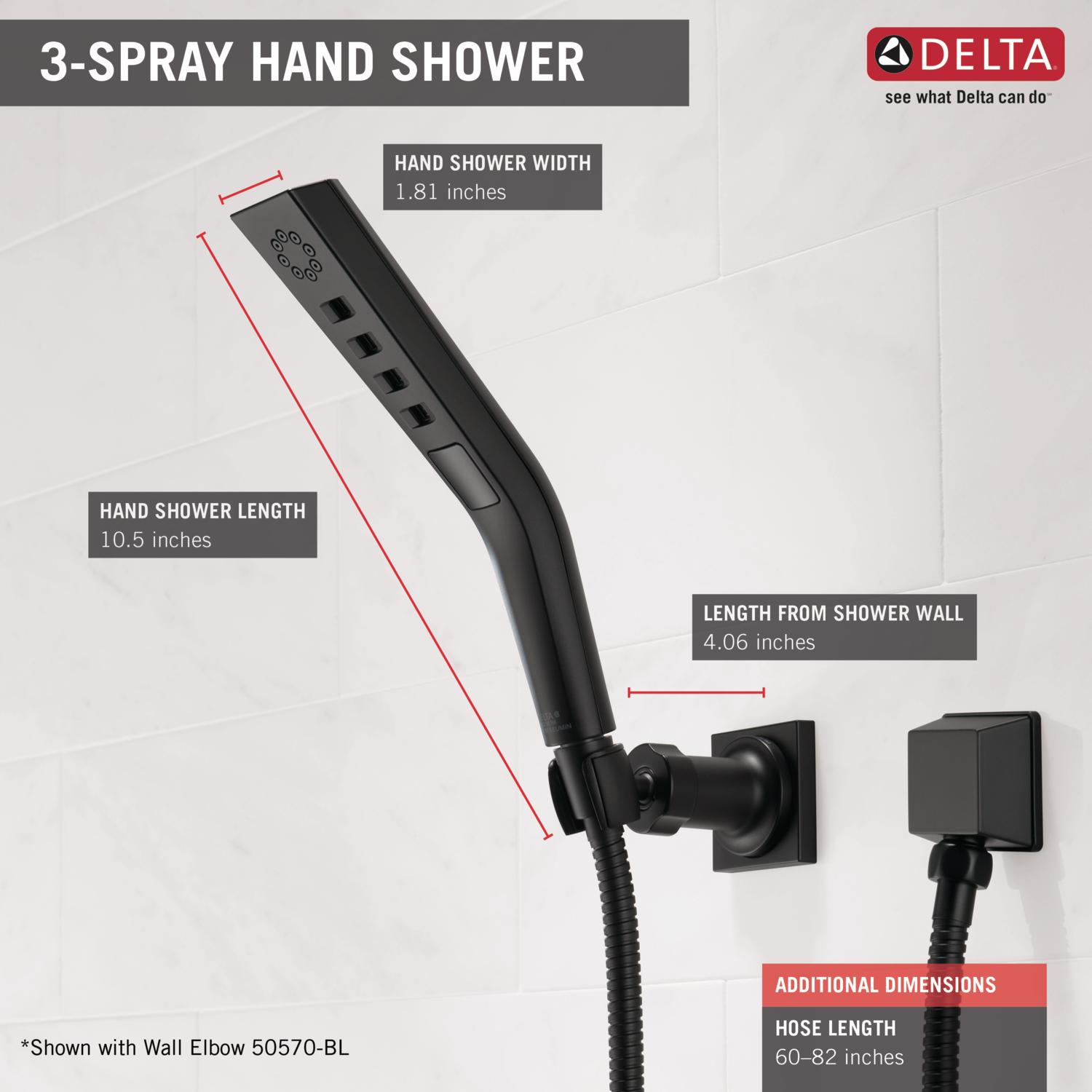 Delta 55799-BL Fixed-Showerhead - View #3