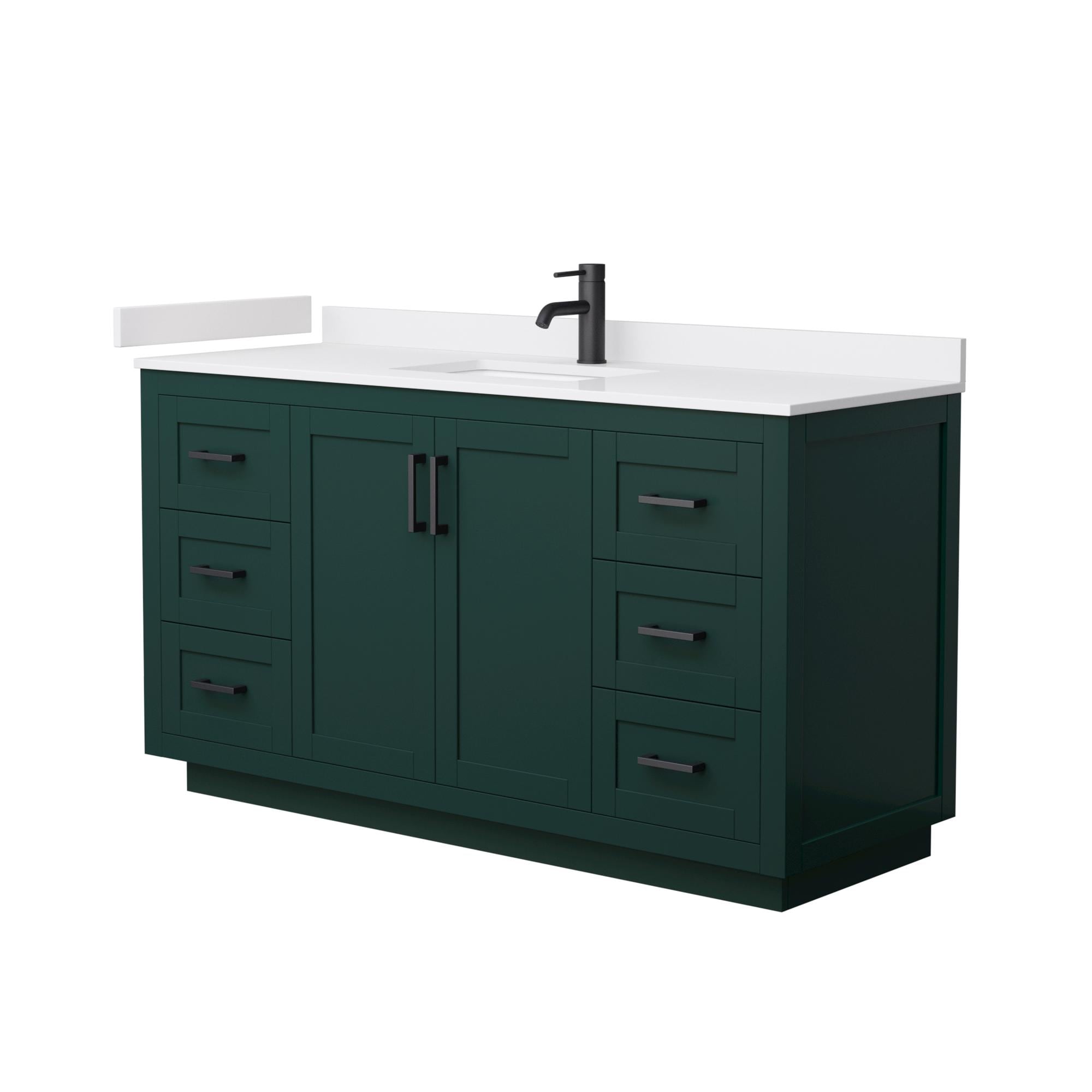 Wyndham Collection WCF292960SGKWCUNSMXX Bath-Vanity-Combo - View #2