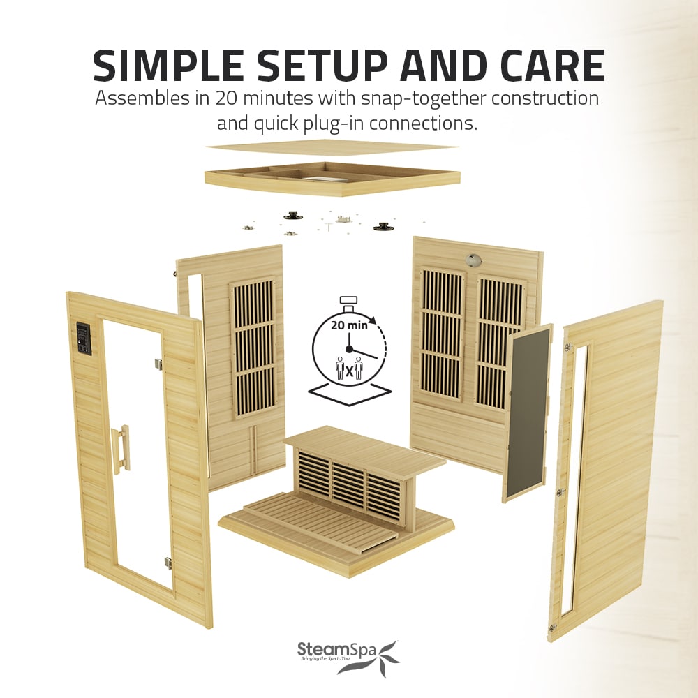 SteamSpa SC-SS0009-0S Indoor-Saunas - View #6