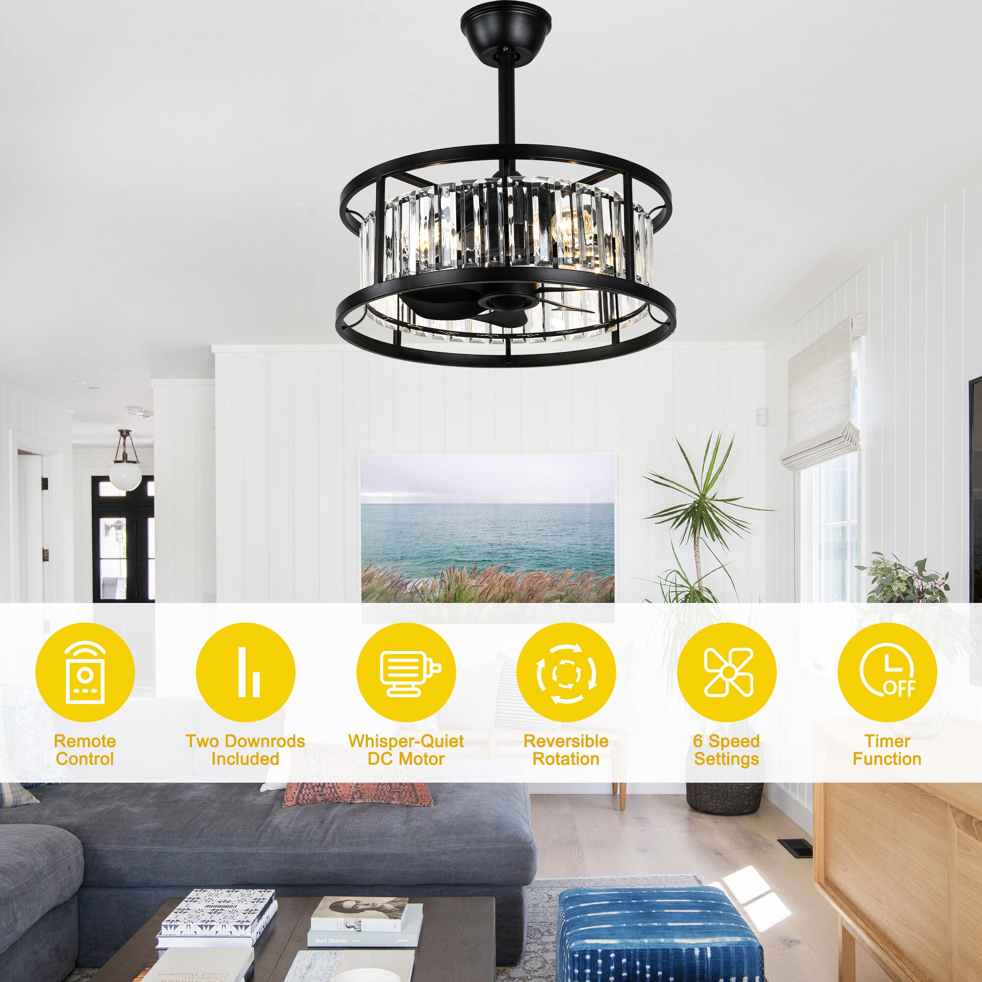 Oaks Decor DC2405-C Ceiling-Fans - View #6
