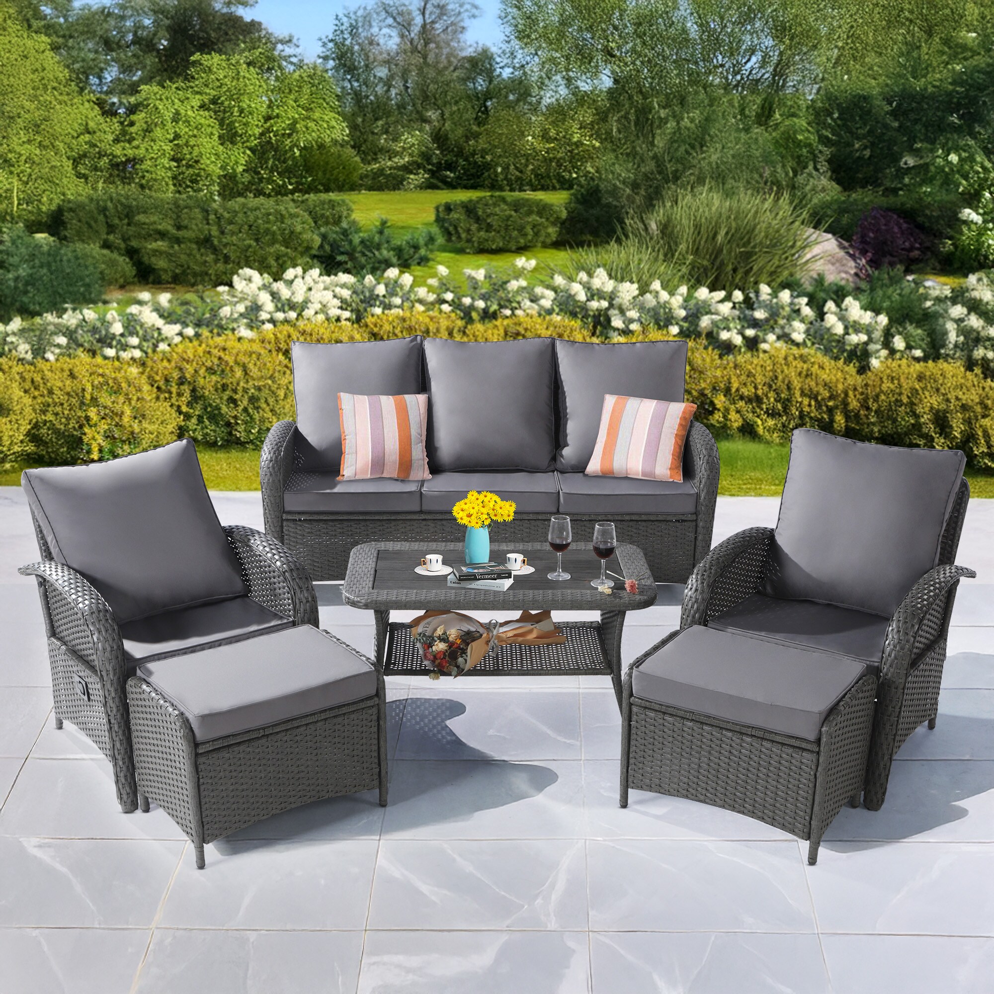 NOBLEMOOD LS-2032GR Patio-Conversation-Sets - View #8