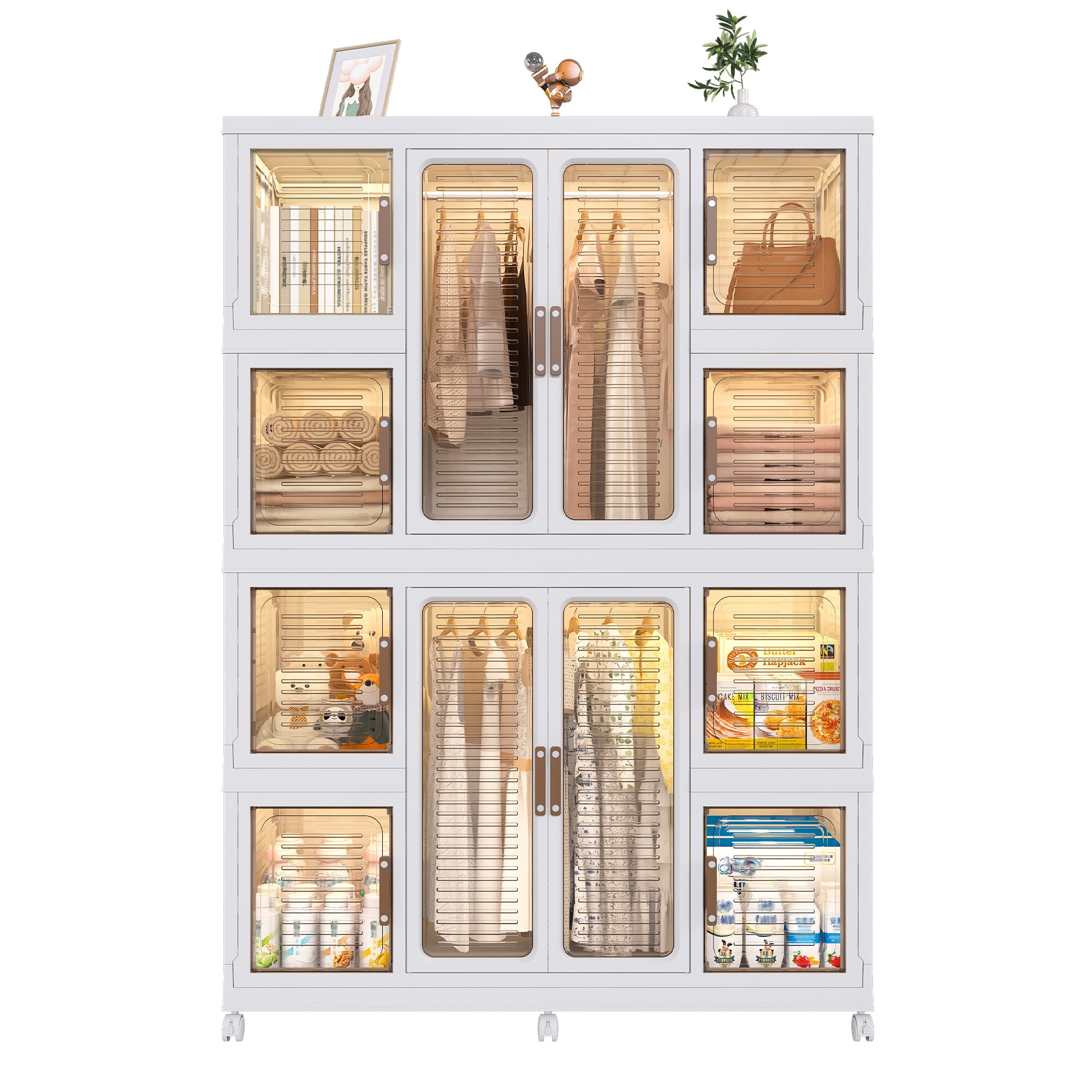 LOVMOR SF-M-W2699P184784 Wood-Closet-Shelves - View #12