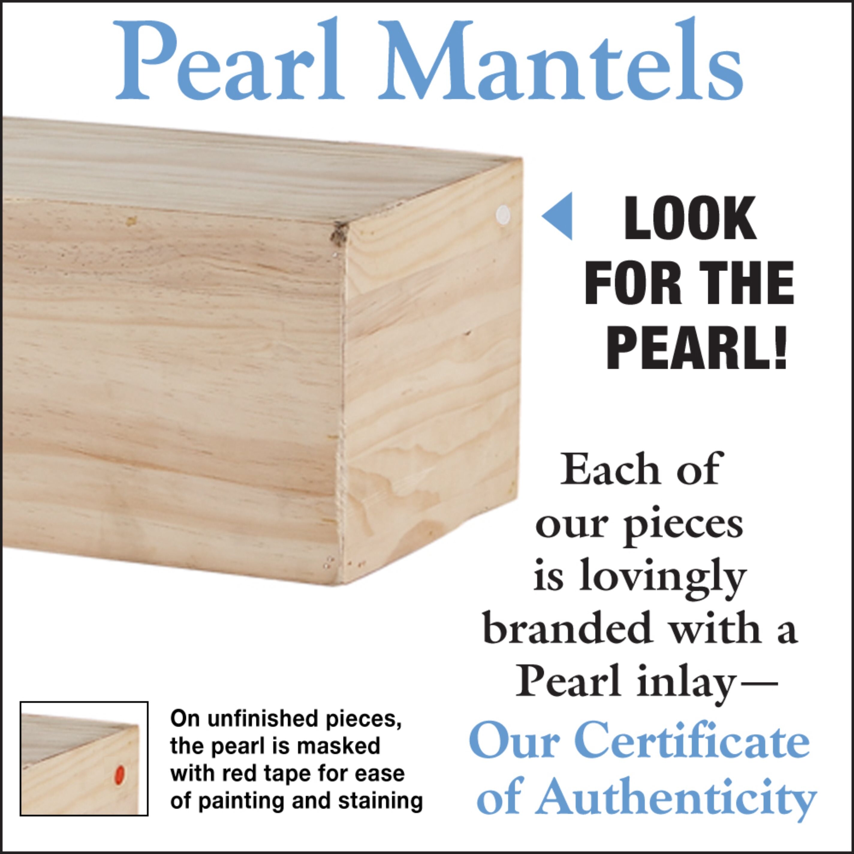 Pearl Mantels SSUP72496L Mantel-Shelves - View #4