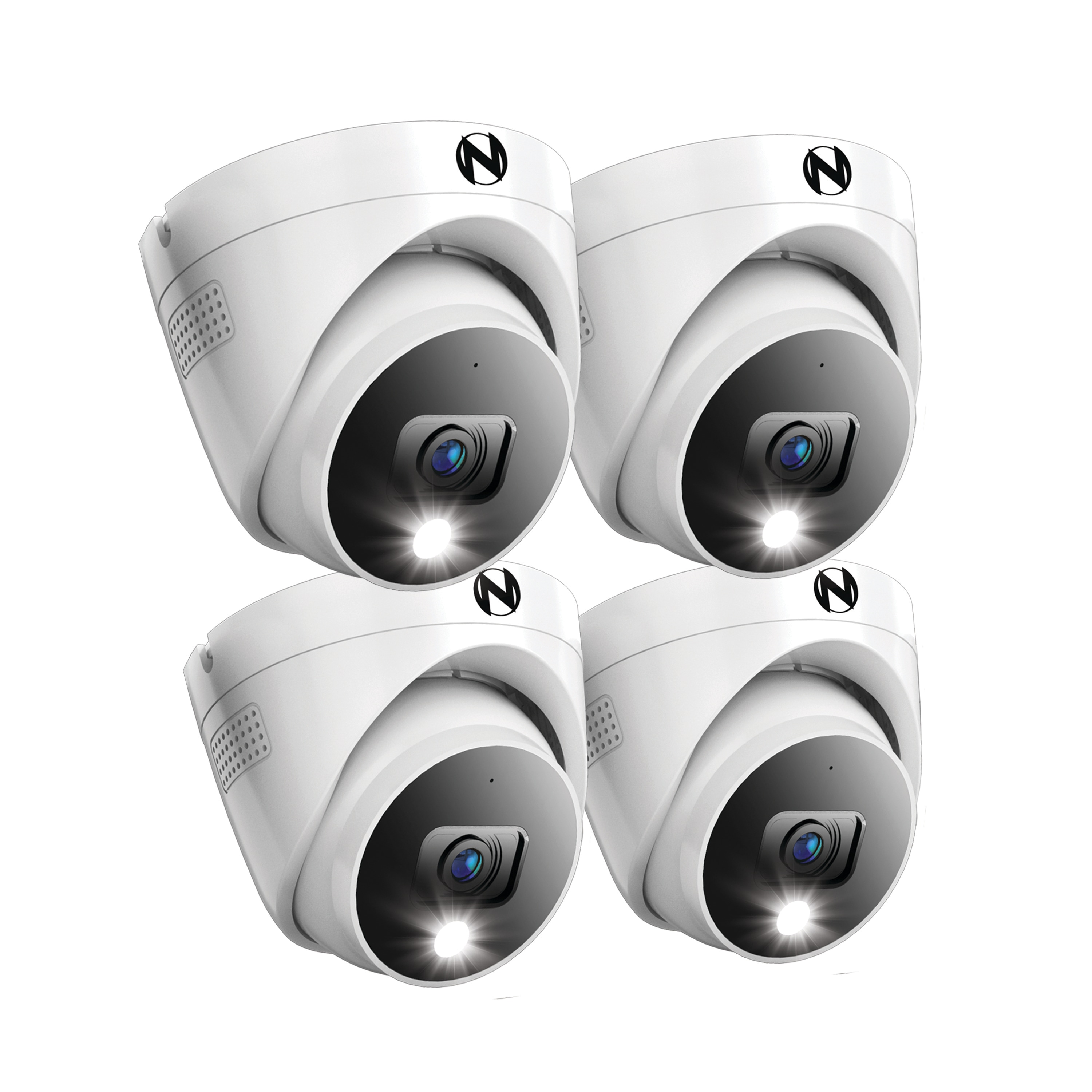 Night Owl FTD4 Indoor/Outdoor 4-Camera Hardwired Spotlight Security Camera System CAM-4PK-FTD4DM-B Sansujyuku sansujyuku.com