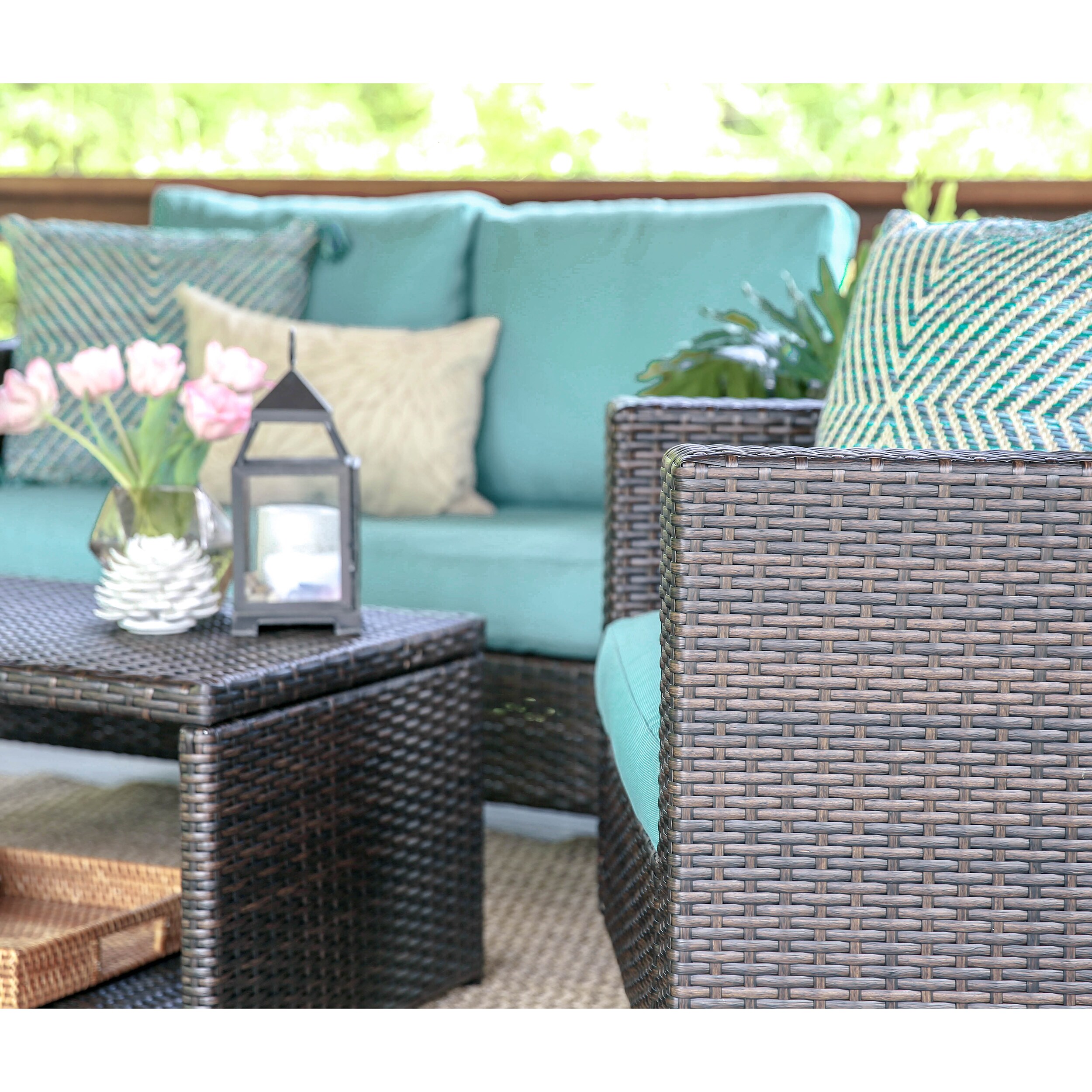 Leisure Made 104962-BLU Patio-Conversation-Sets - View #2