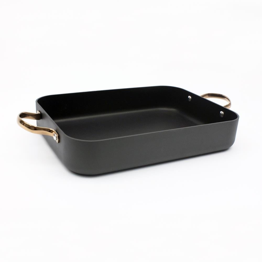 BergHOFF Ouro 13-in Steel with Non-stick Coating Cookware Set with Lid at