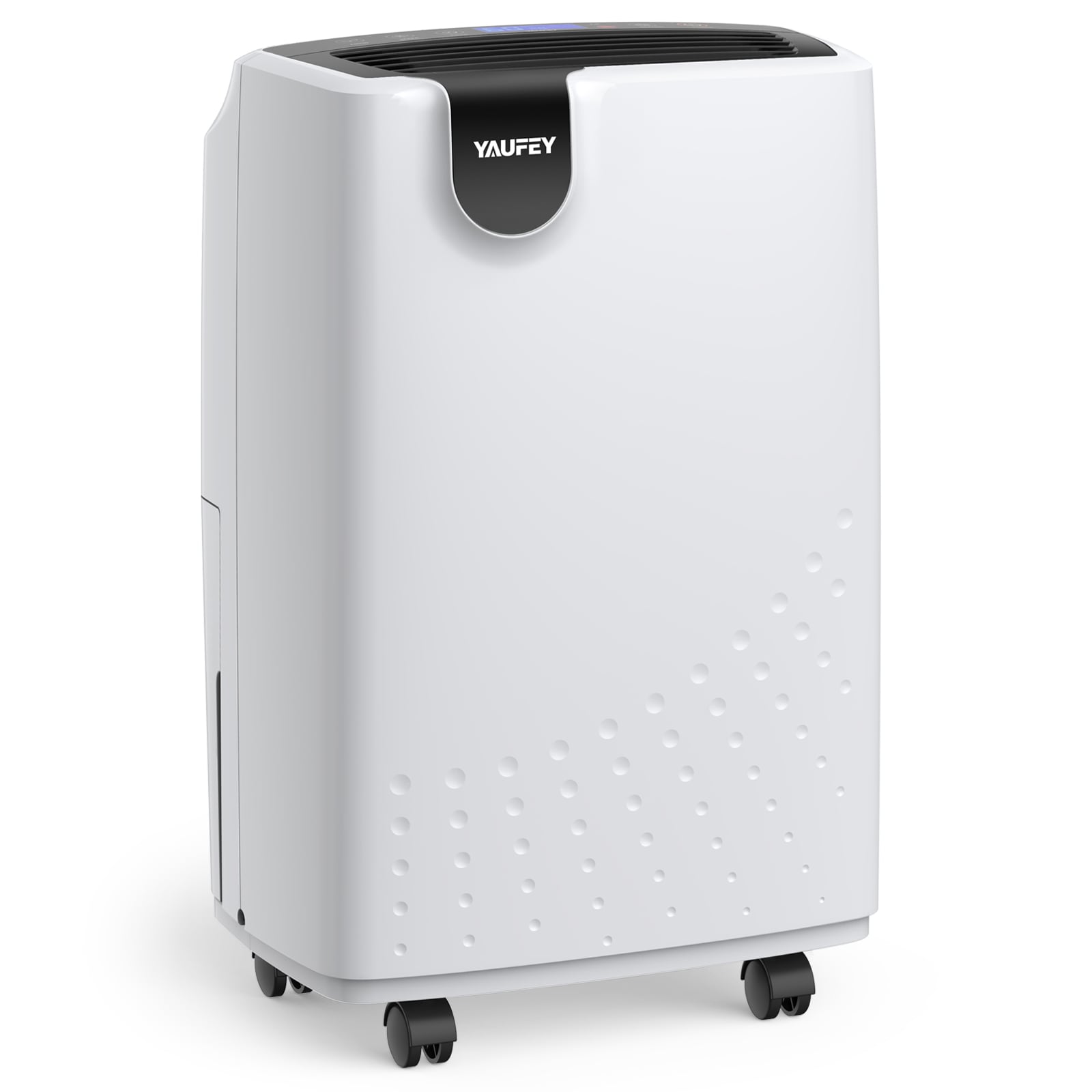 25 Pt. 1500 Sq. ft Dehumidifiers in White with Drain Hose and Water Tank, Auto or Manual Drainage for Home and Basements