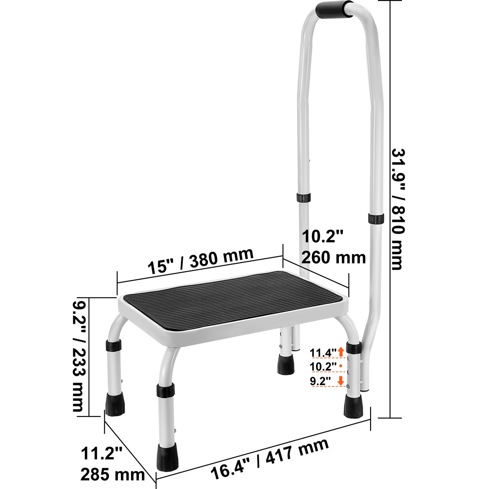 VEVOR SCJYTDGYBDFS04171V0 Step-Ladders - View #2