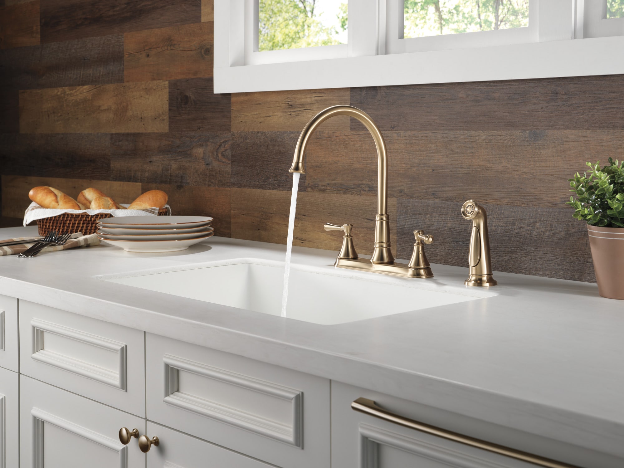 Delta 2497LF-CZ Kitchen-Faucets - View #2