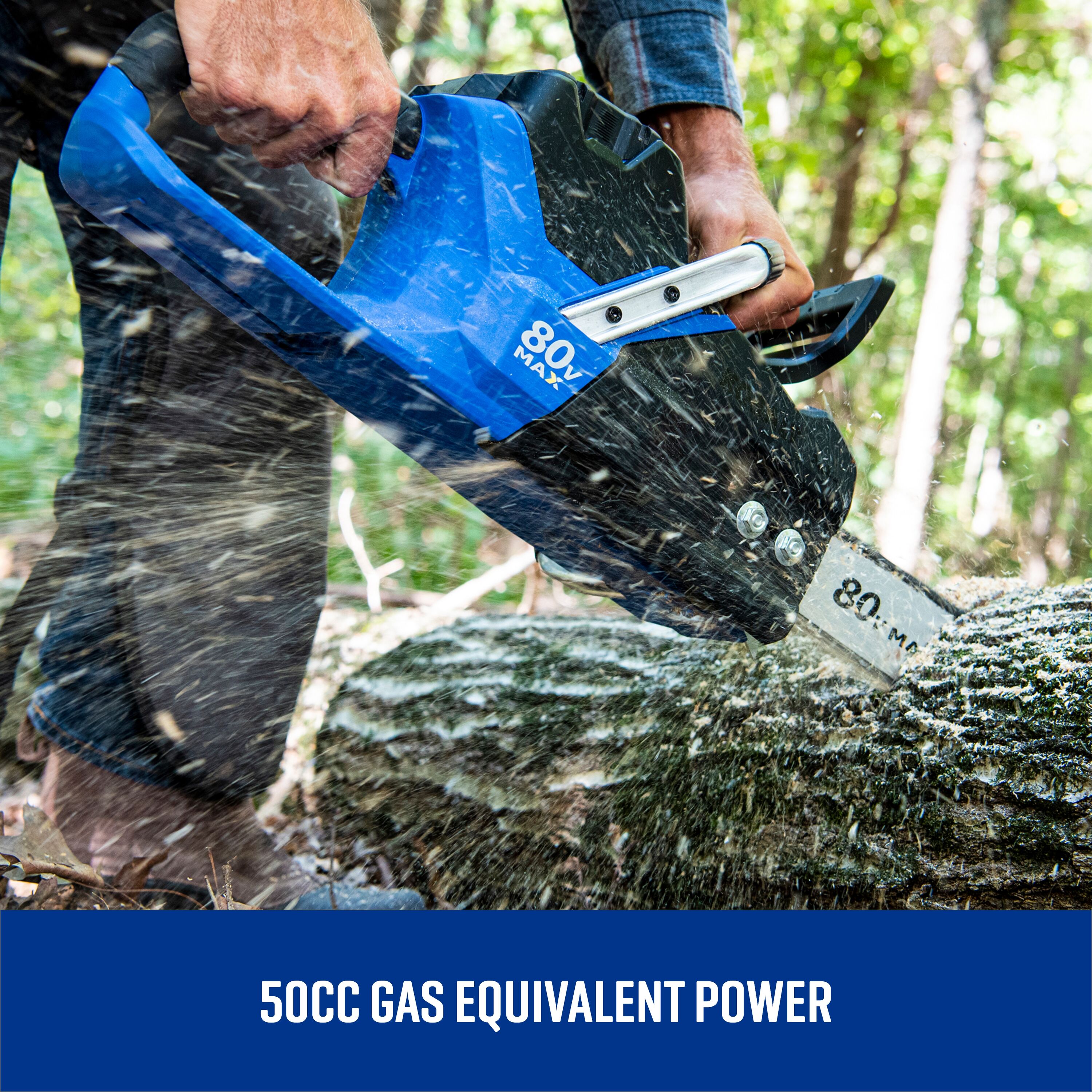 Lowes kobalt chainsaw 80v sales