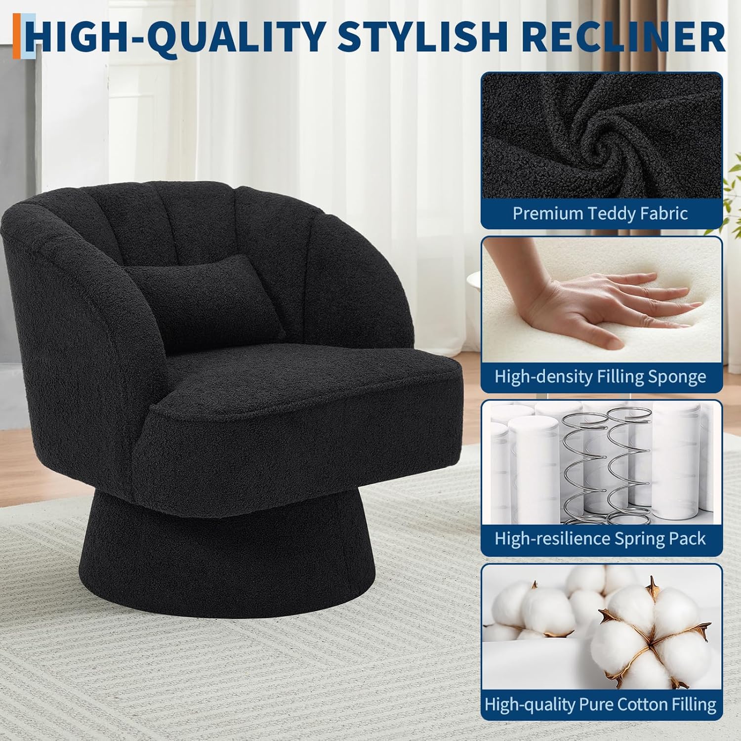 Qeetex PHK-347BCGQN-HNN chairs - View #3