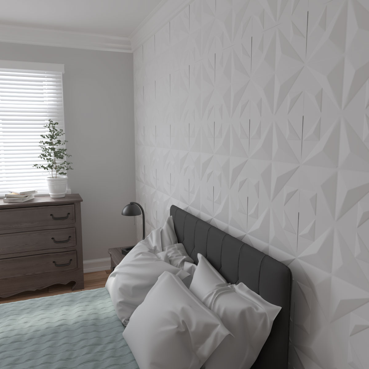 Ekena Millwork WP20X20CRWH Wall-Panels - View #12