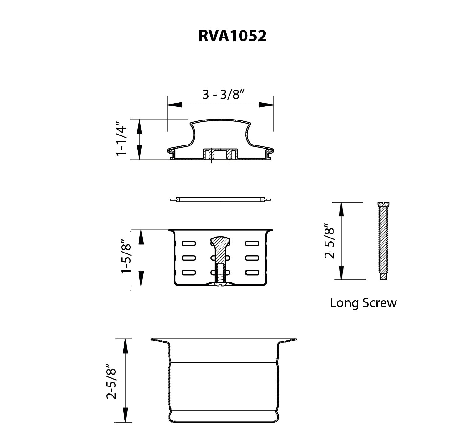 Ruvati RVA1052ST Garbage-Disposal-Parts - View #4