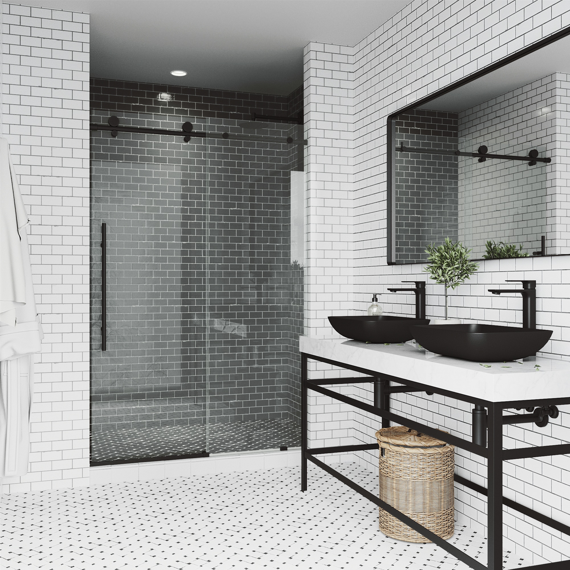 VIGO VG6021MBCL5276 Shower-Doors - View #4