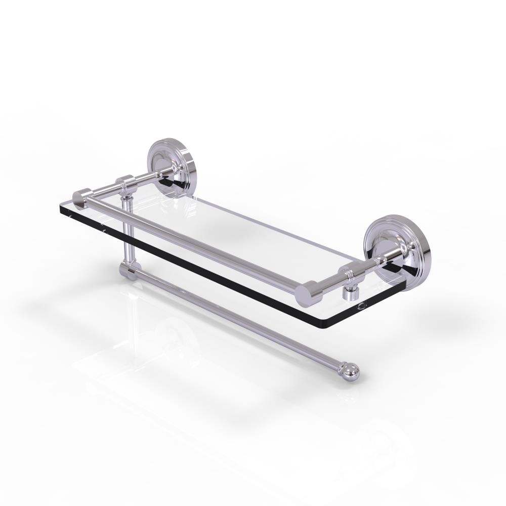 Allied Brass PRBP-1PT/16-GAL-PC Prestige Regal Polished Chrome Wall mount Bathroom Shelf ( 16-in x 5-in x 5-in )