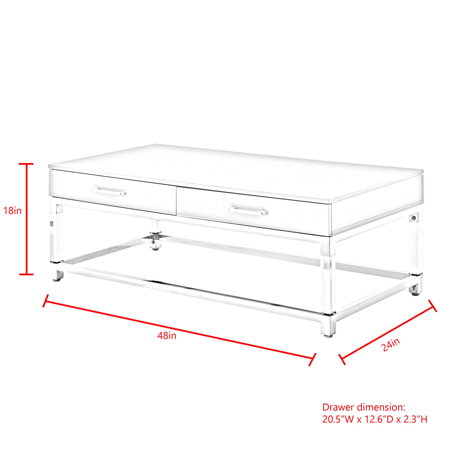 Inspired Home CT159-09WE-LS Coffee-Tables - View #8