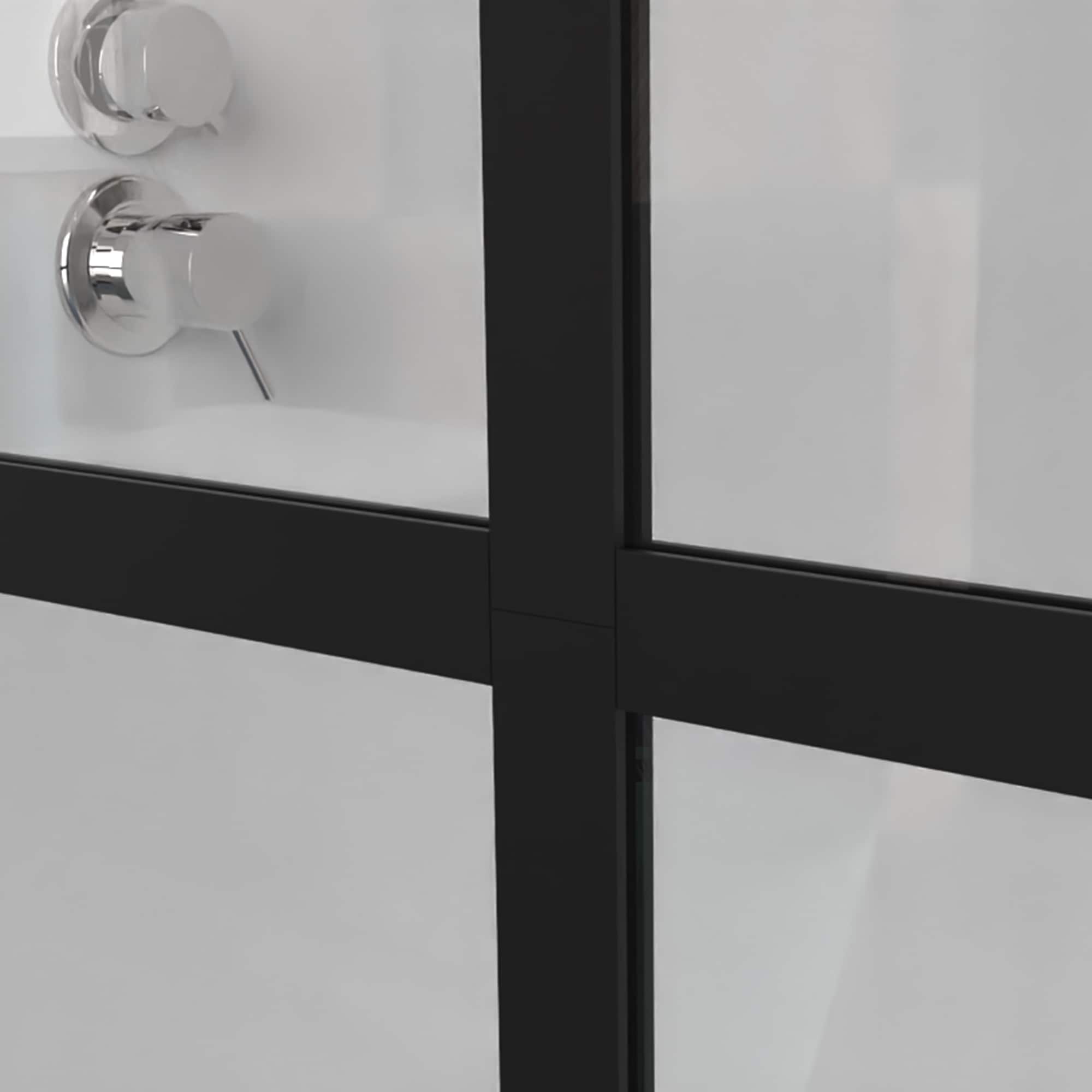WELLFOR DTG-BAS130PB Shower-Doors - View #7