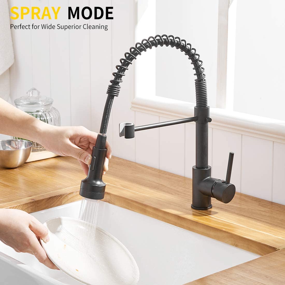 Fapully FA-B-1007B-LED Kitchen-Faucets - View #3