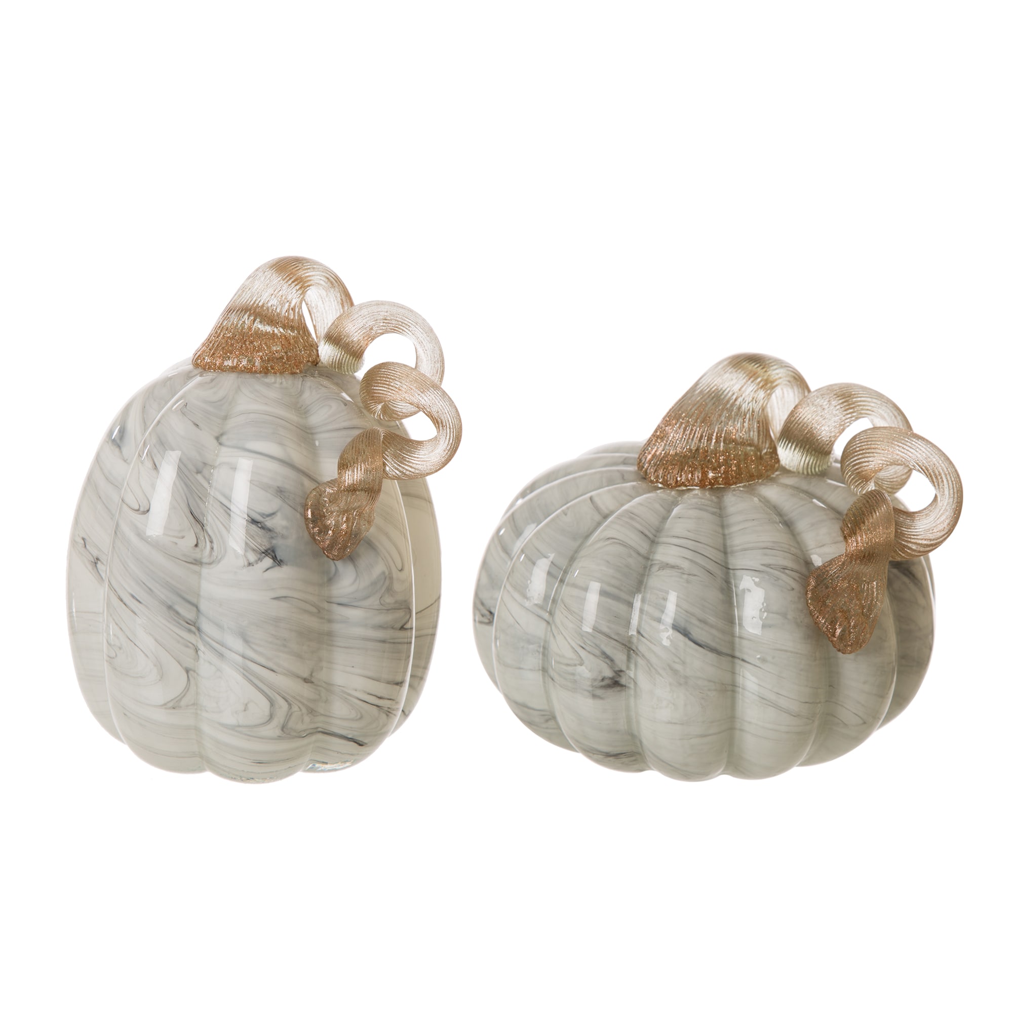 Glitzhome Pumpkin Tabletop Decoration (2-Pack) in the Fall Decor ...