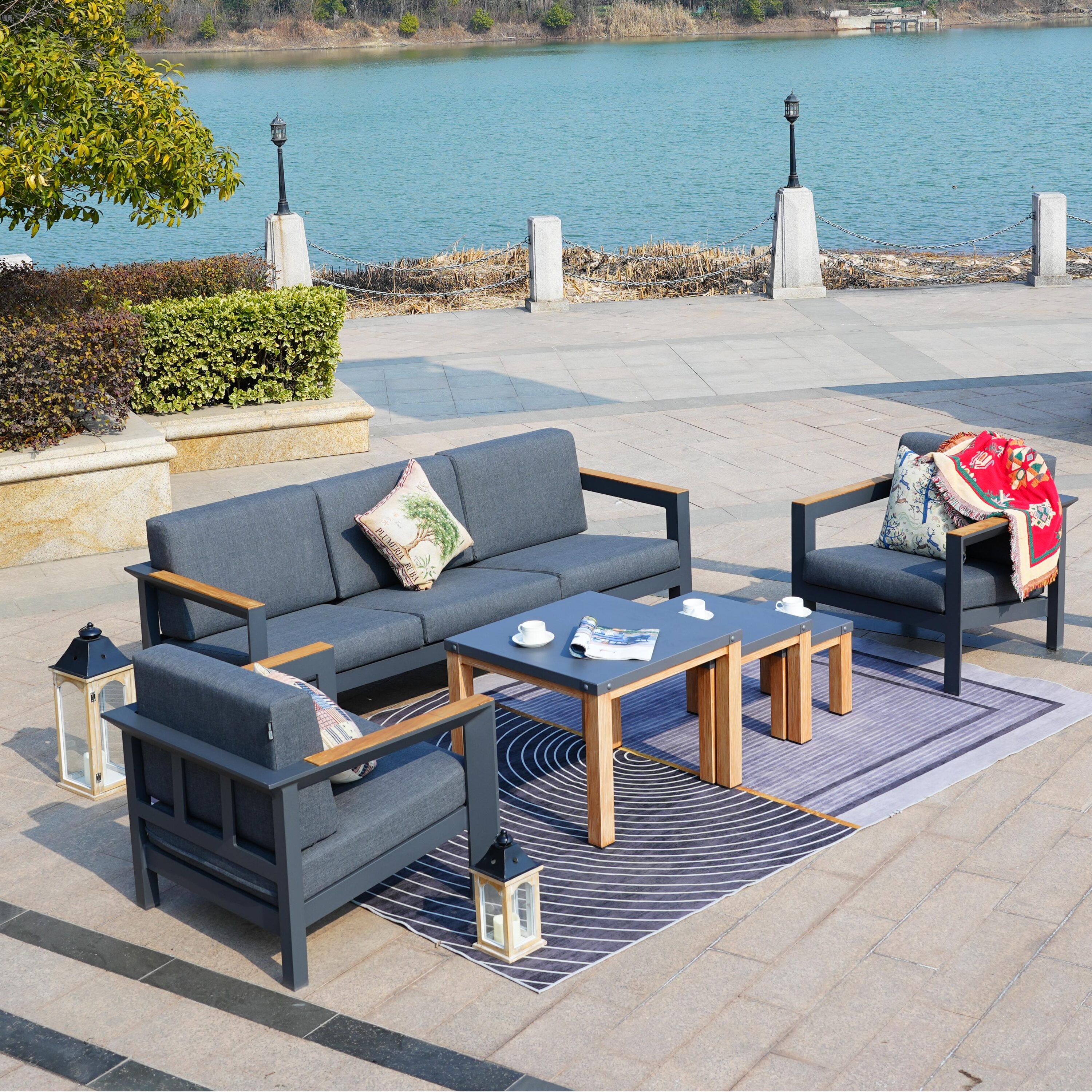 Direct Wicker DWS-2326TS2SC&2341 Patio-Conversation-Sets - View #5