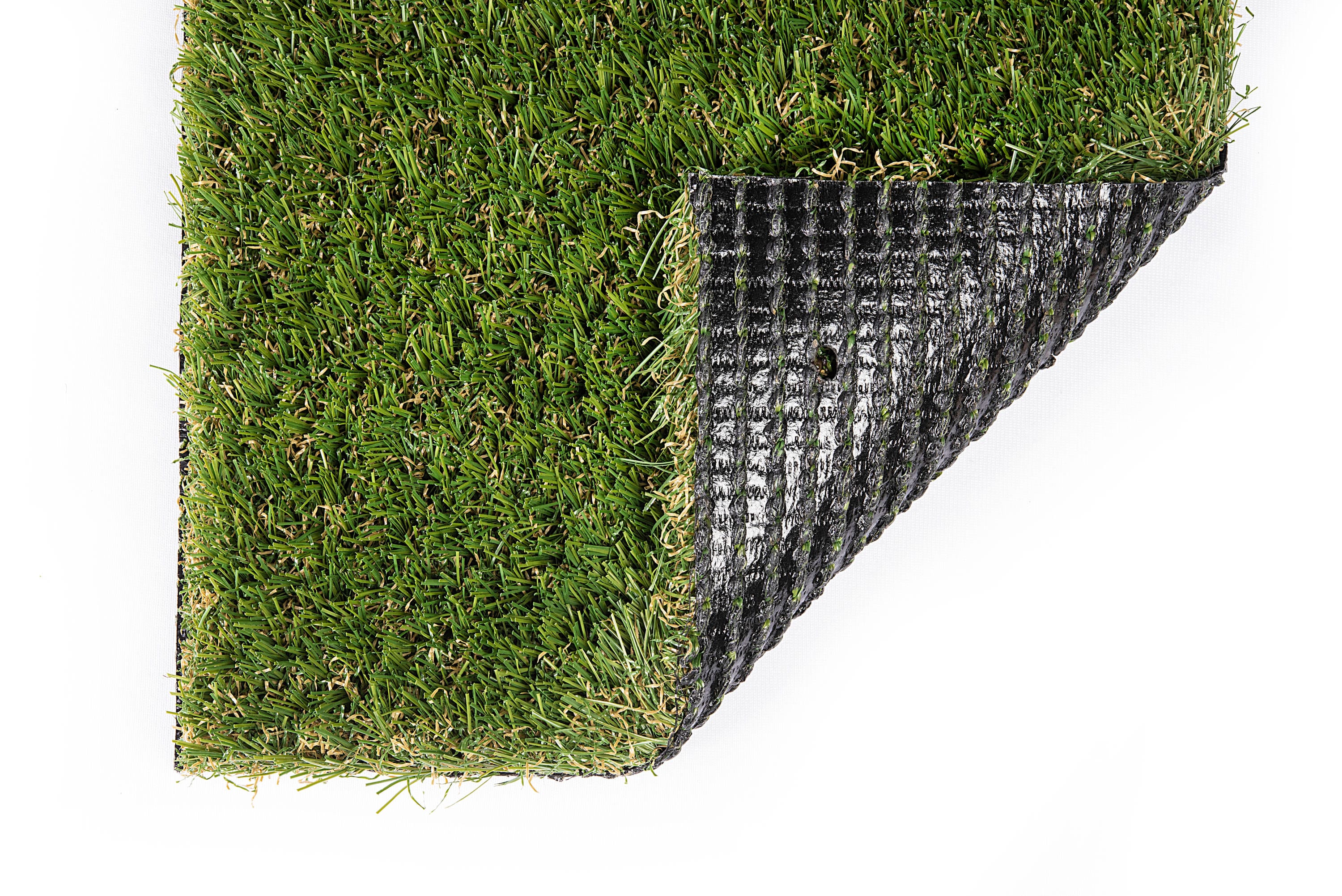 Fescue Multipurpose 12 ft. Wide x Cut to Length Green Artificial Grass Turf