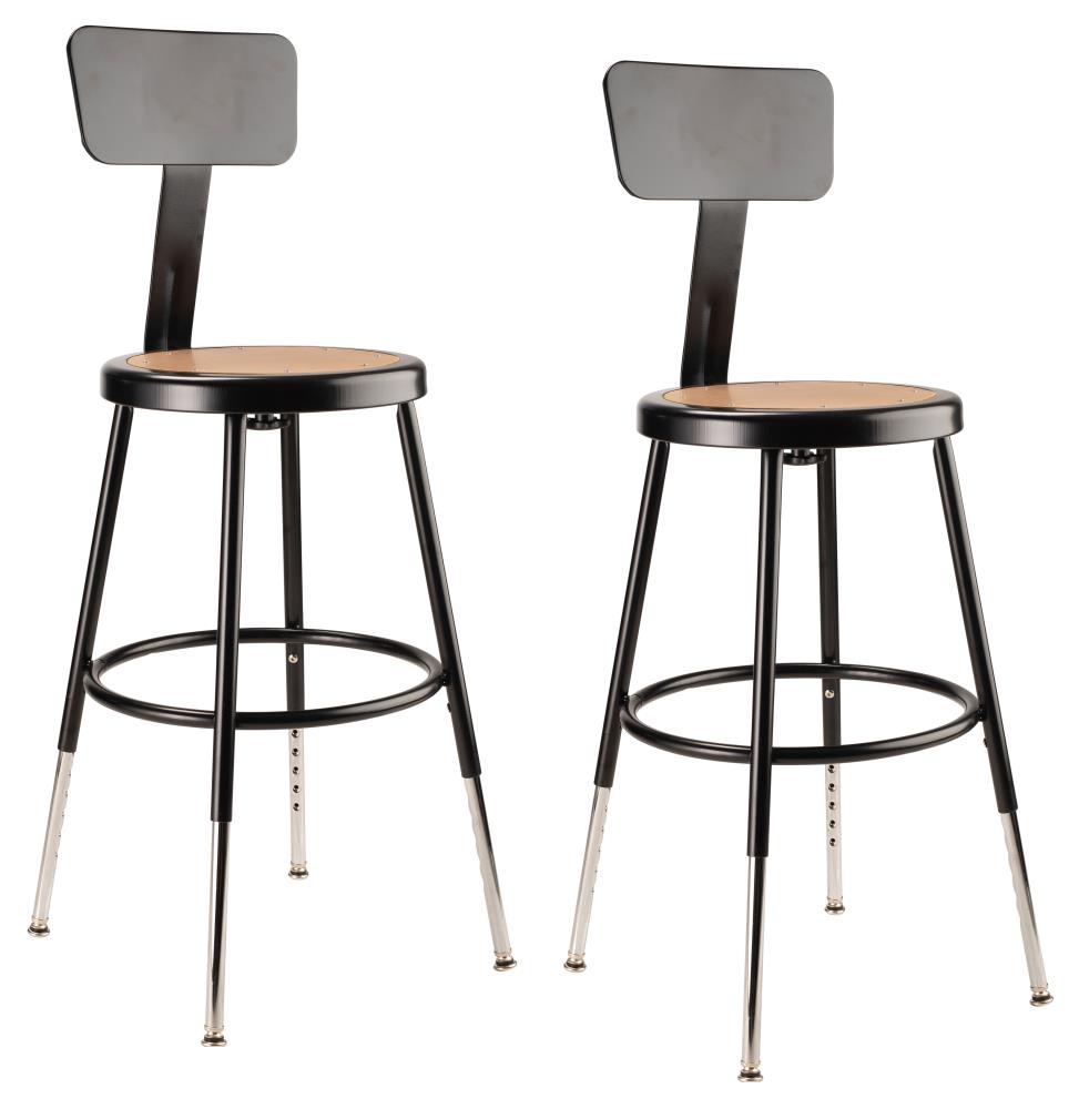 National Public Seating 6218HB-10/2 2-Pack Work Seat