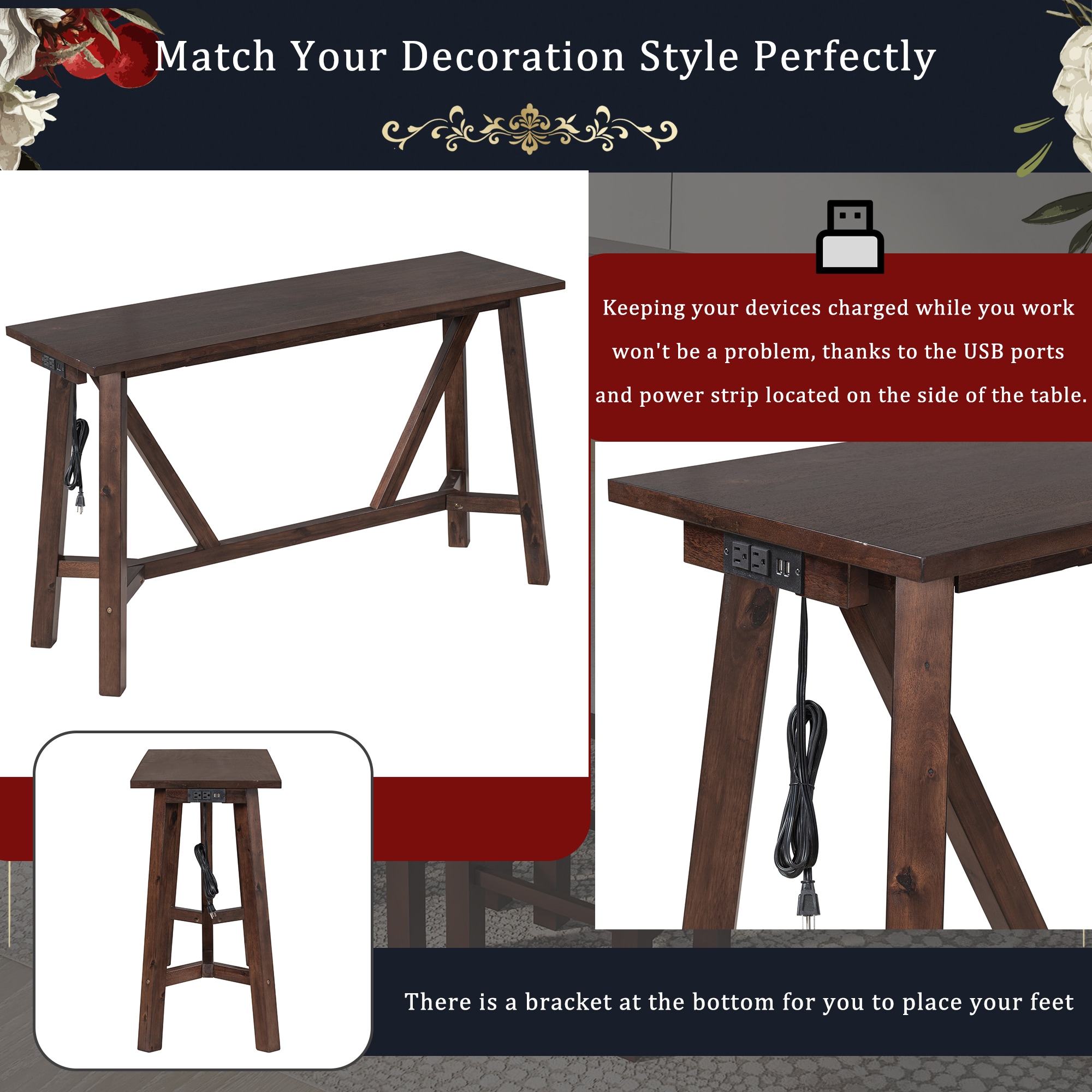 ModernLuxe L-WF298919AAP Dining-Sets - View #6