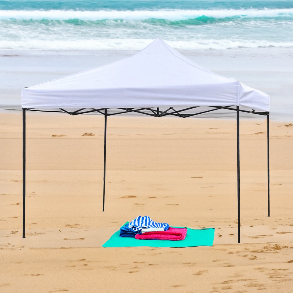 Trademark Innovations Canopies 1 White Canopy Replacement Top in the Canopy  Parts & Accessories department at