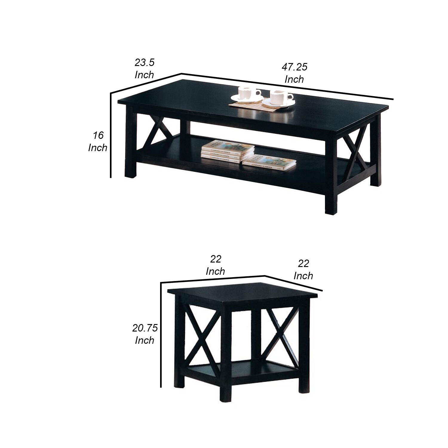 Benzara BM184822 End-Tables - View #5