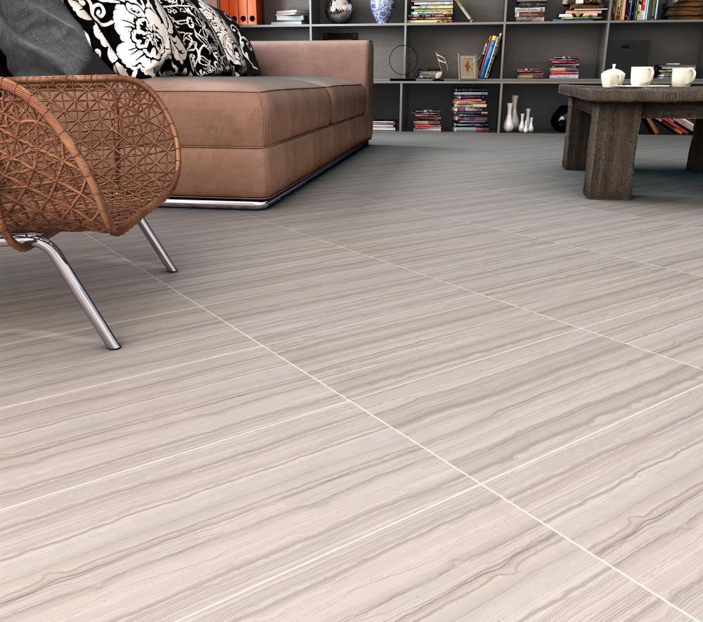 Emser Chronicle Record Porcelain Bullnose Tile (3-in x 24-in)